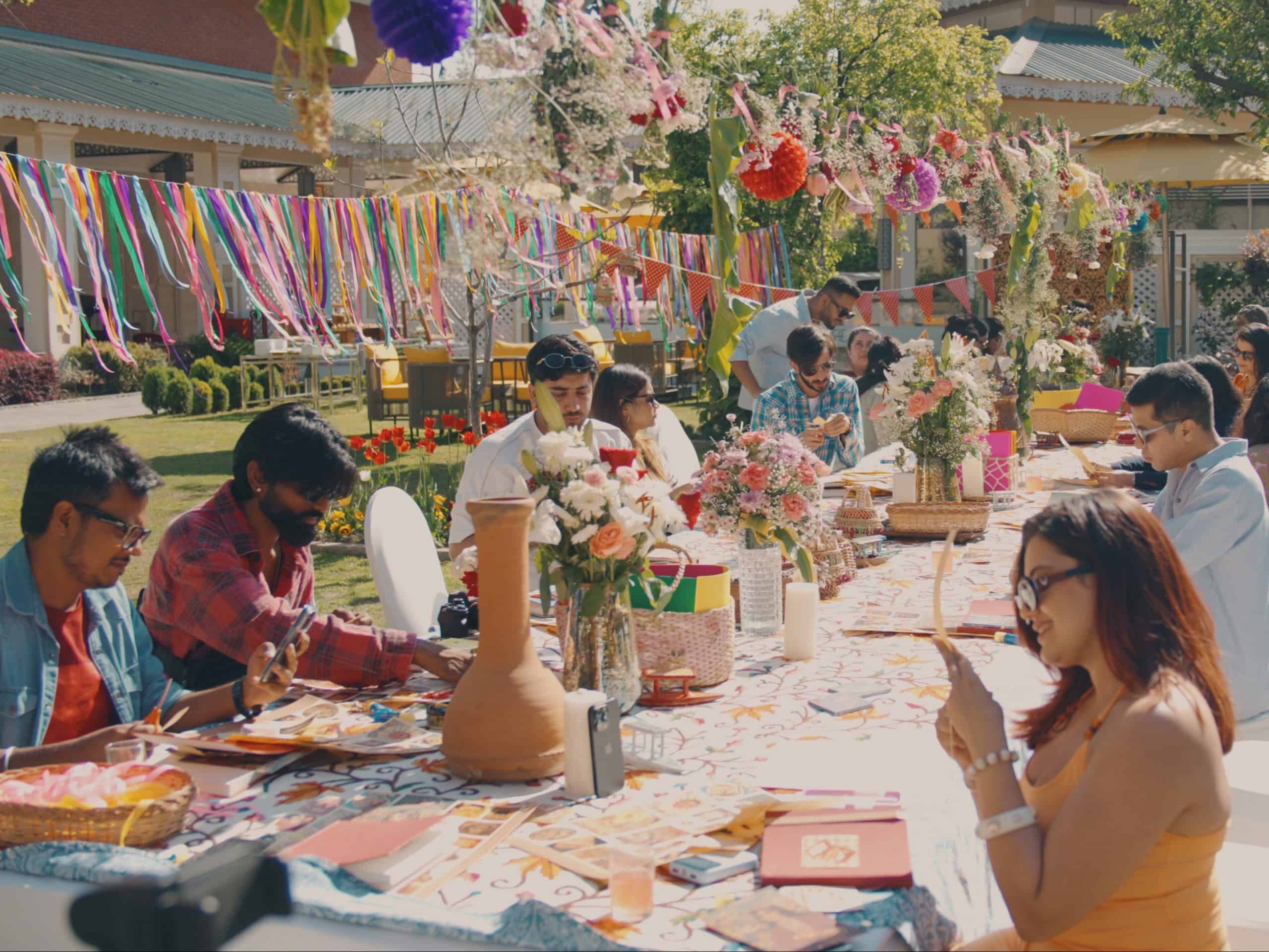 Art & Design Workshop led by Amrai Dua at Radisson Collection Srinagar 