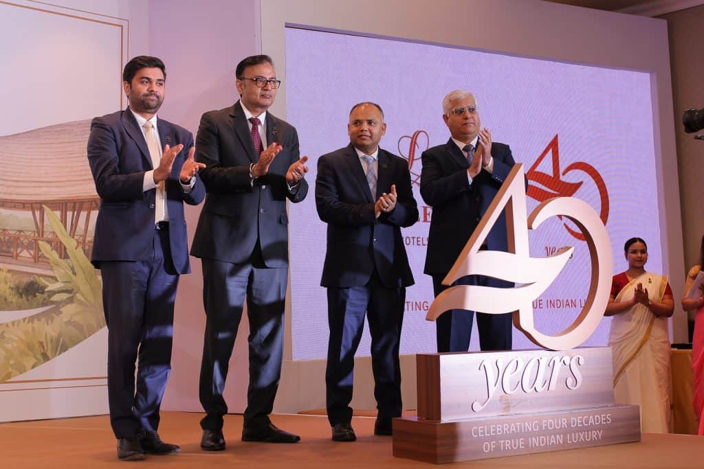 The Leela Palaces, Hotels and Resorts announces 40-year milestone and future expansion