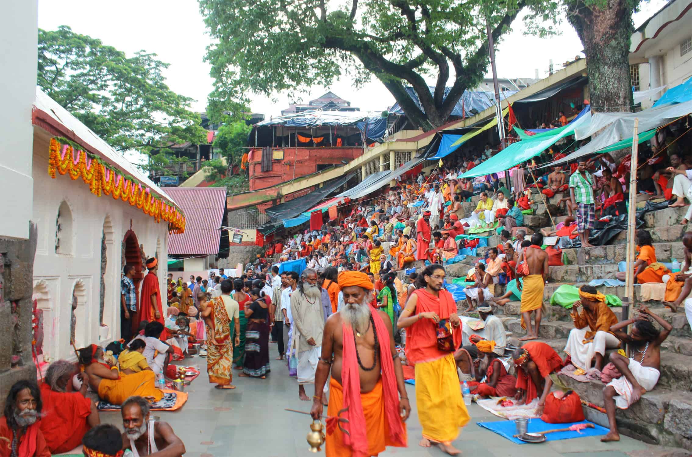 Ambubachi Mela at Kamakhya Temple. Image courtesy: Vikramjit Kakati, Wikimedia Commons