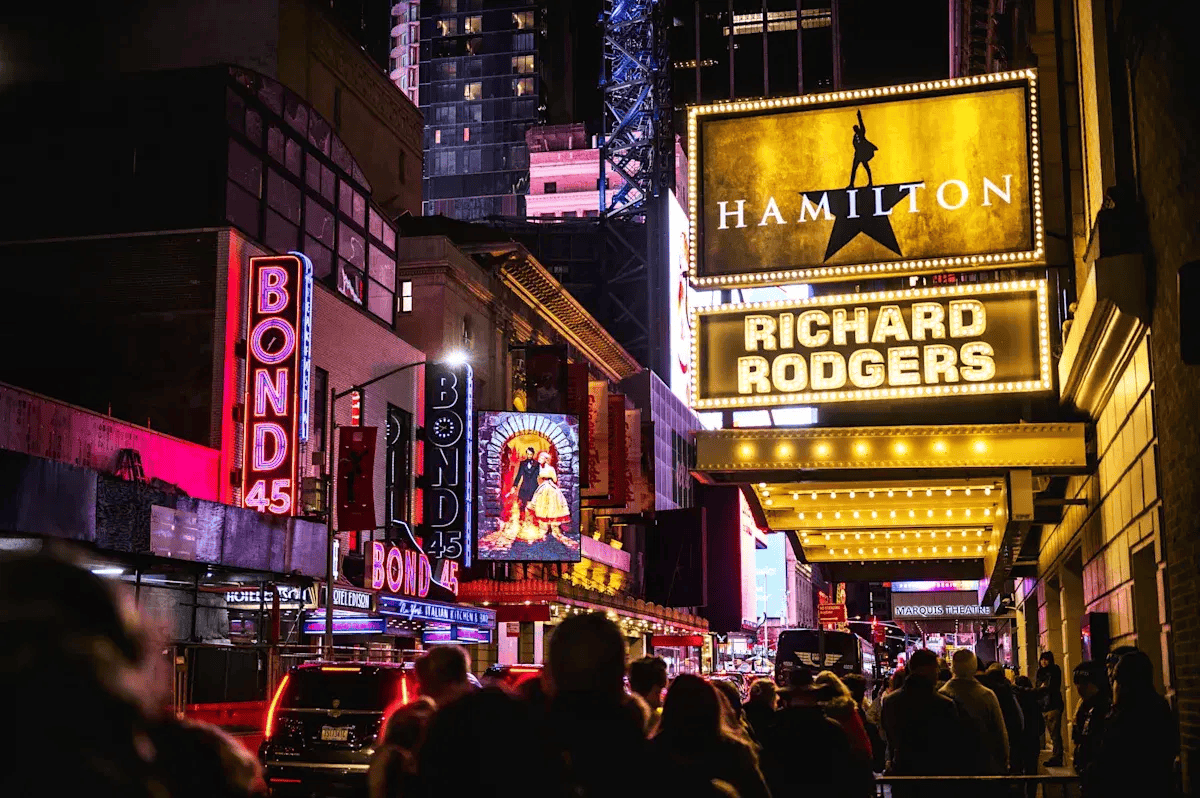 Broadway marquees. Courtesy: Lucía Vázquez, MYC Tourism