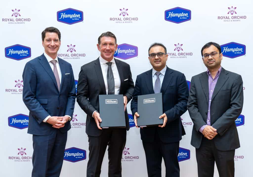 Hilton supercharges its India expansion with strategic agreement with Royal Orchid Hotels for 125 Hampton by Hilton Hotels