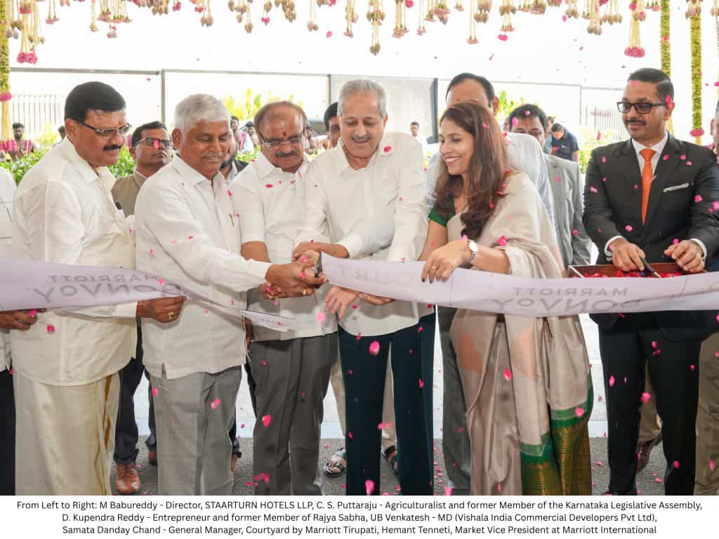 Courtyard by Marriott Debuts in Andhra Pradesh with the Opening of Courtyard by Marriott Tirupati