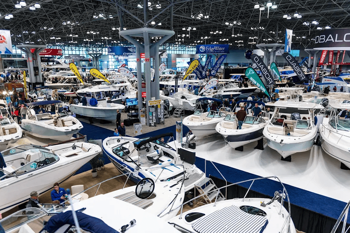 New York Boat Show. Courtesy: NYBS, NYC Tourism