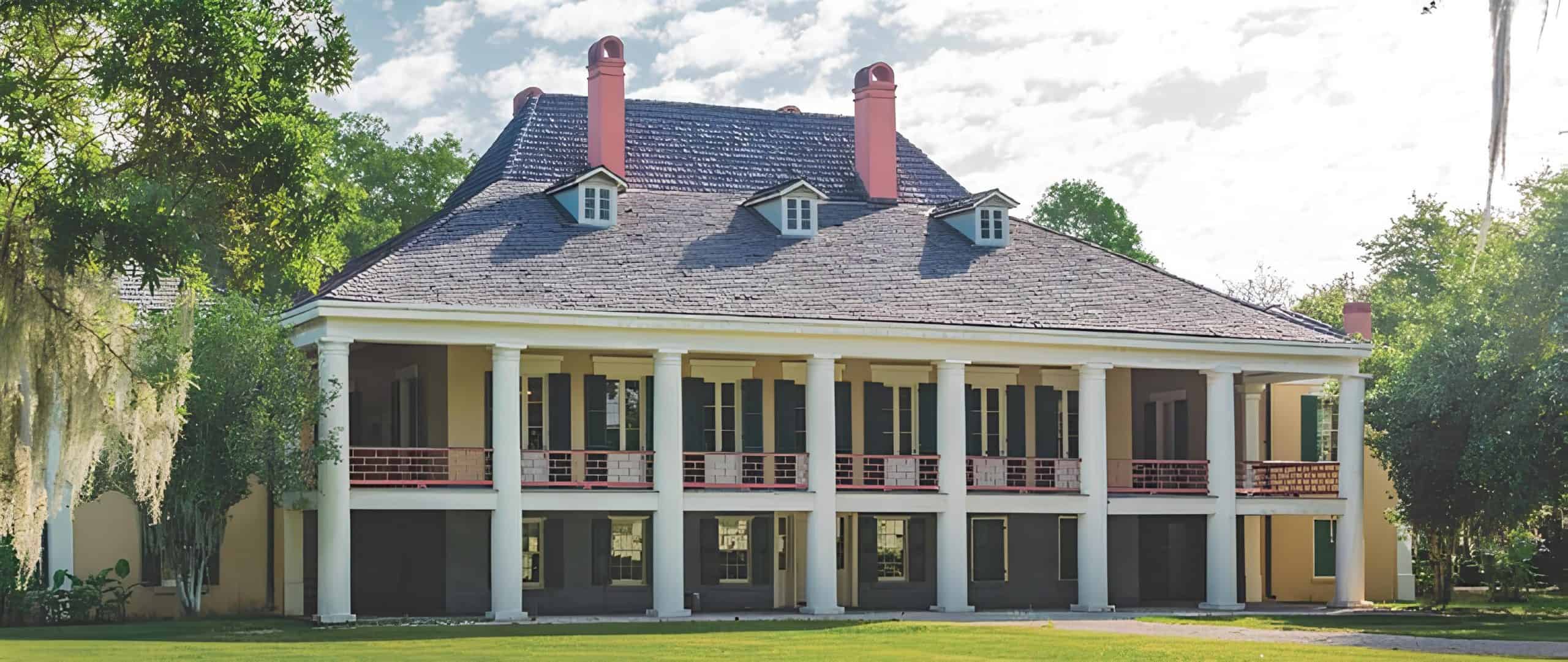 Destrehan Plantation, among the oldest documented plantation homes in the lower Mississippi River Valley, reflects Louisiana’s deep colonial and riverfront history