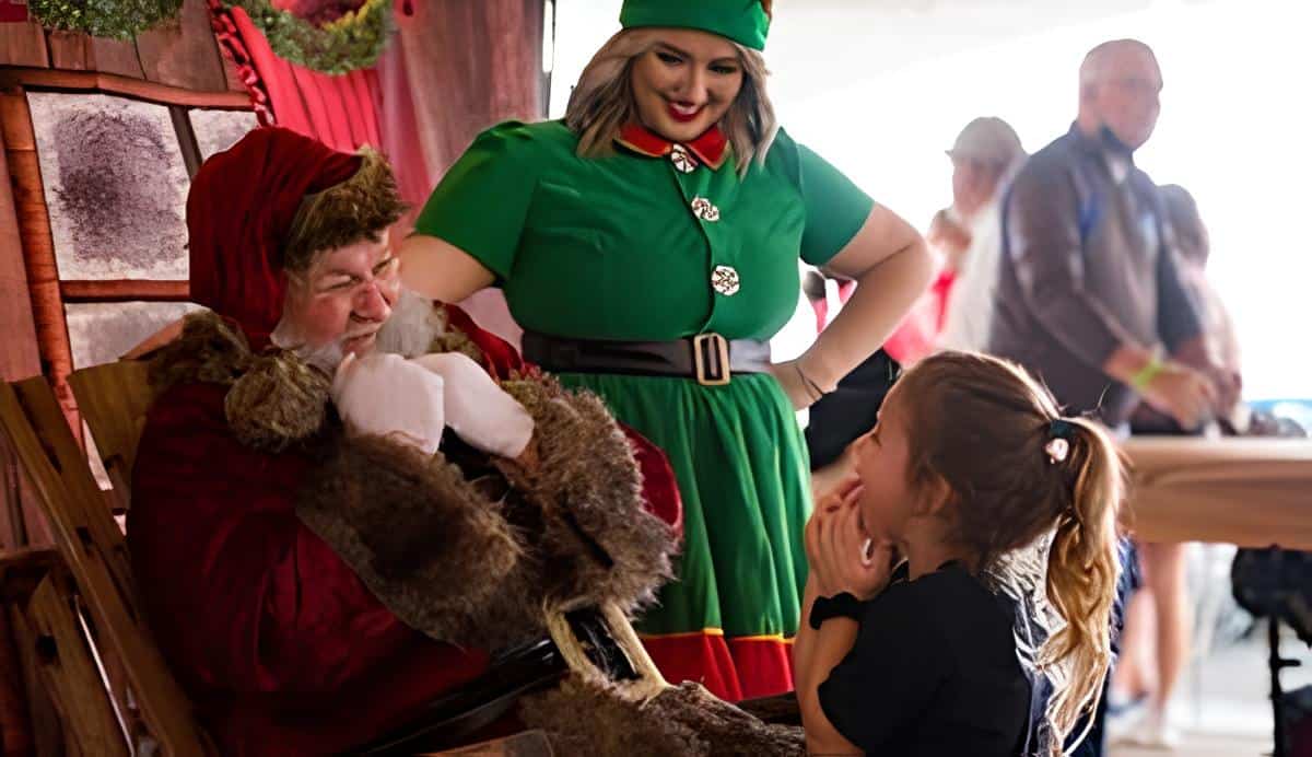 A festive Louisiana moment captures the warmth of holiday traditions and family-friendly celebrations