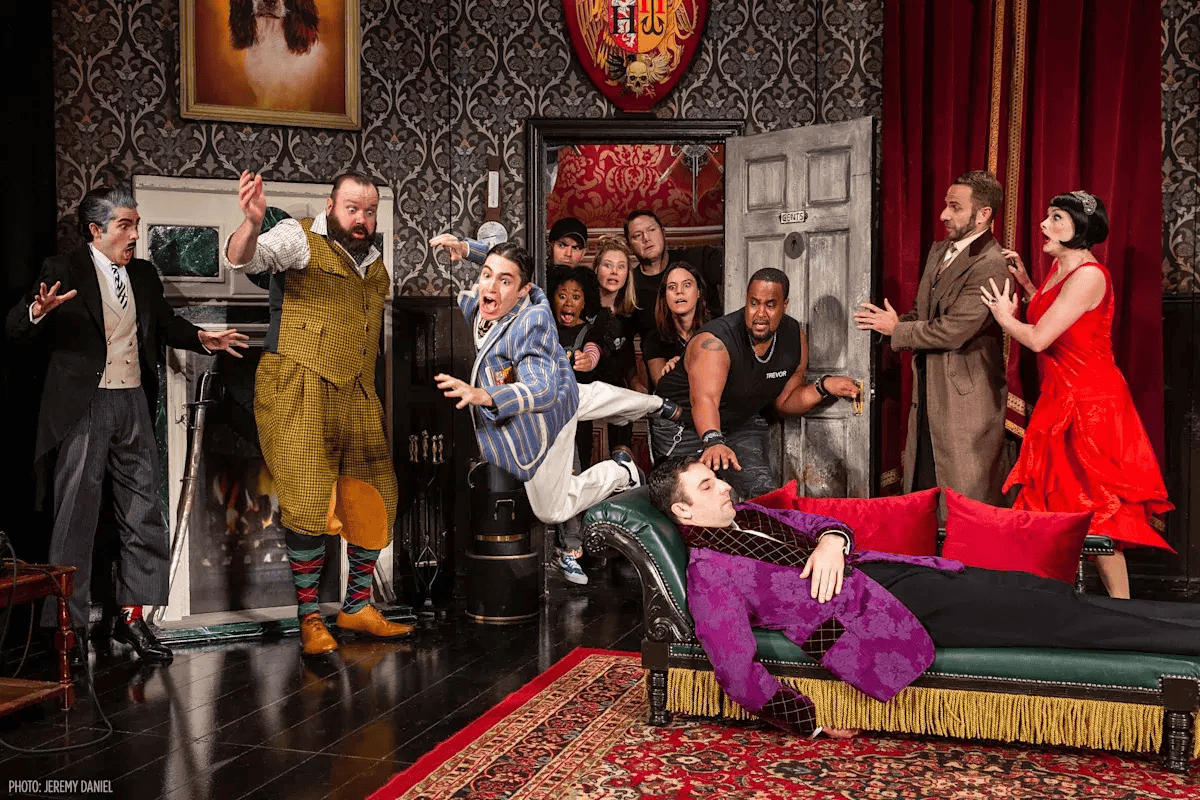 The Play That Goes Wrong. Courtesy: Jeremy Daniel, NYC Tourism