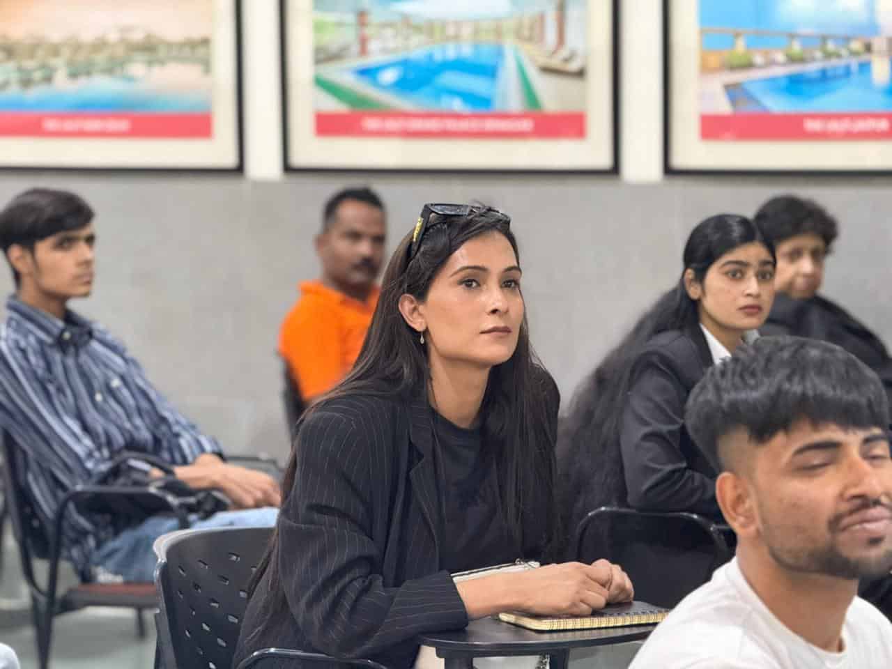 Students engage with DEI discussions in a hospitality classroom