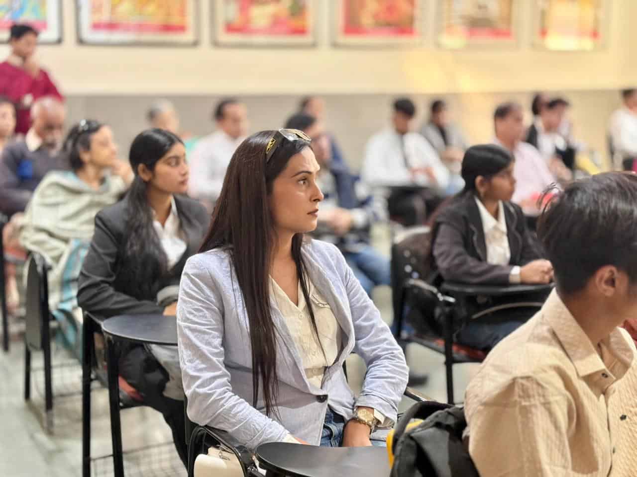 Attentive moments at Lalit Suri Hospitality School