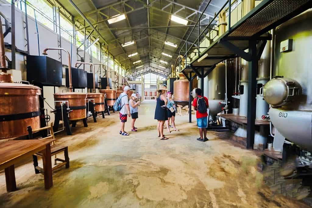Ylang-ylang flower distillery. Image courtesy: Ortnosybe