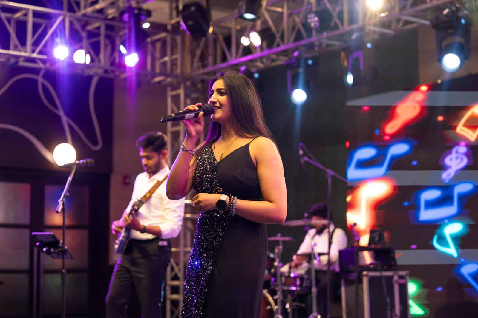 A high-energy performance at Crowne Affair