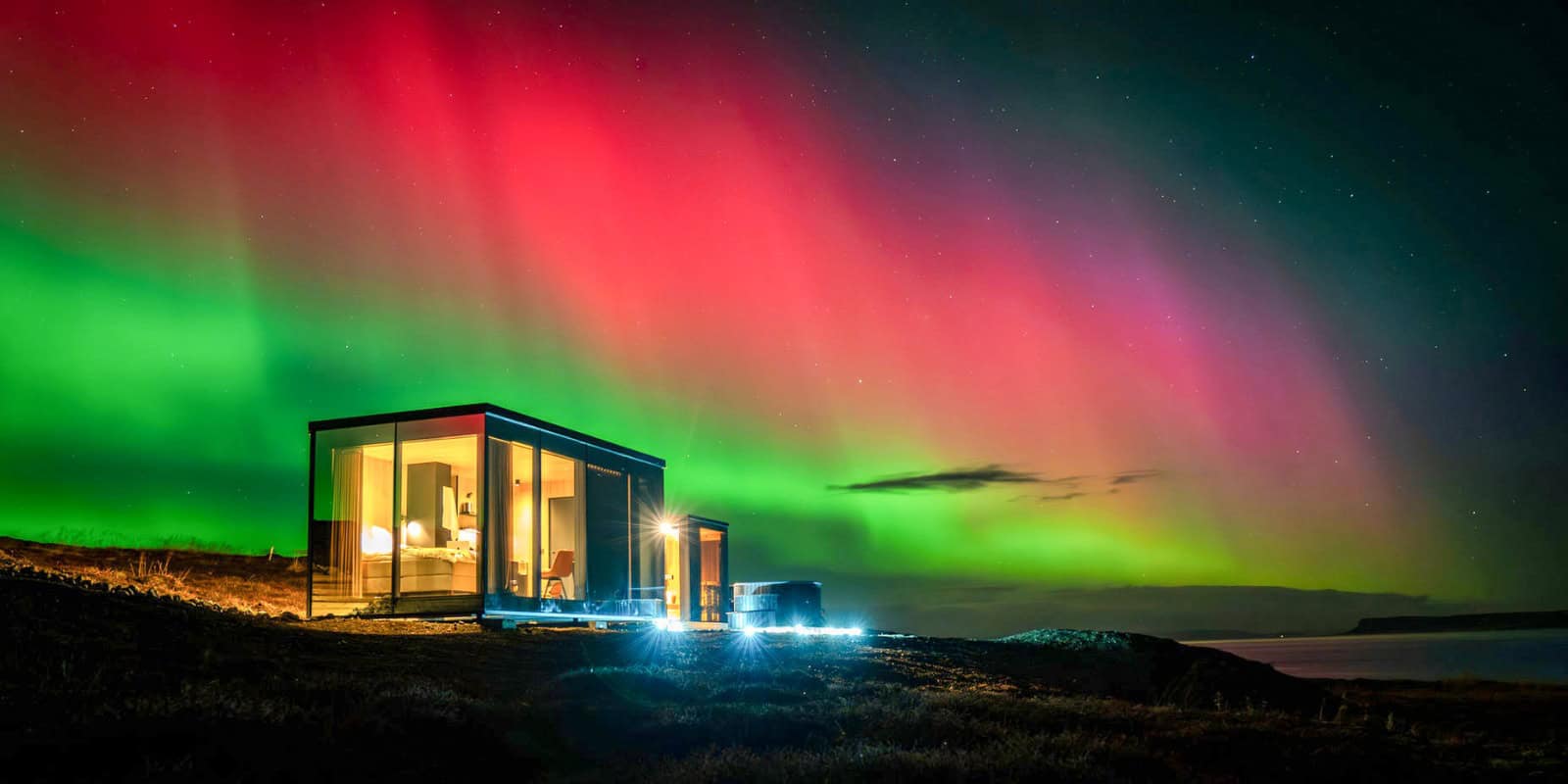 The Mirror Suite, remote hotels in Iceland. Image Courtesy: The Mirror Suite