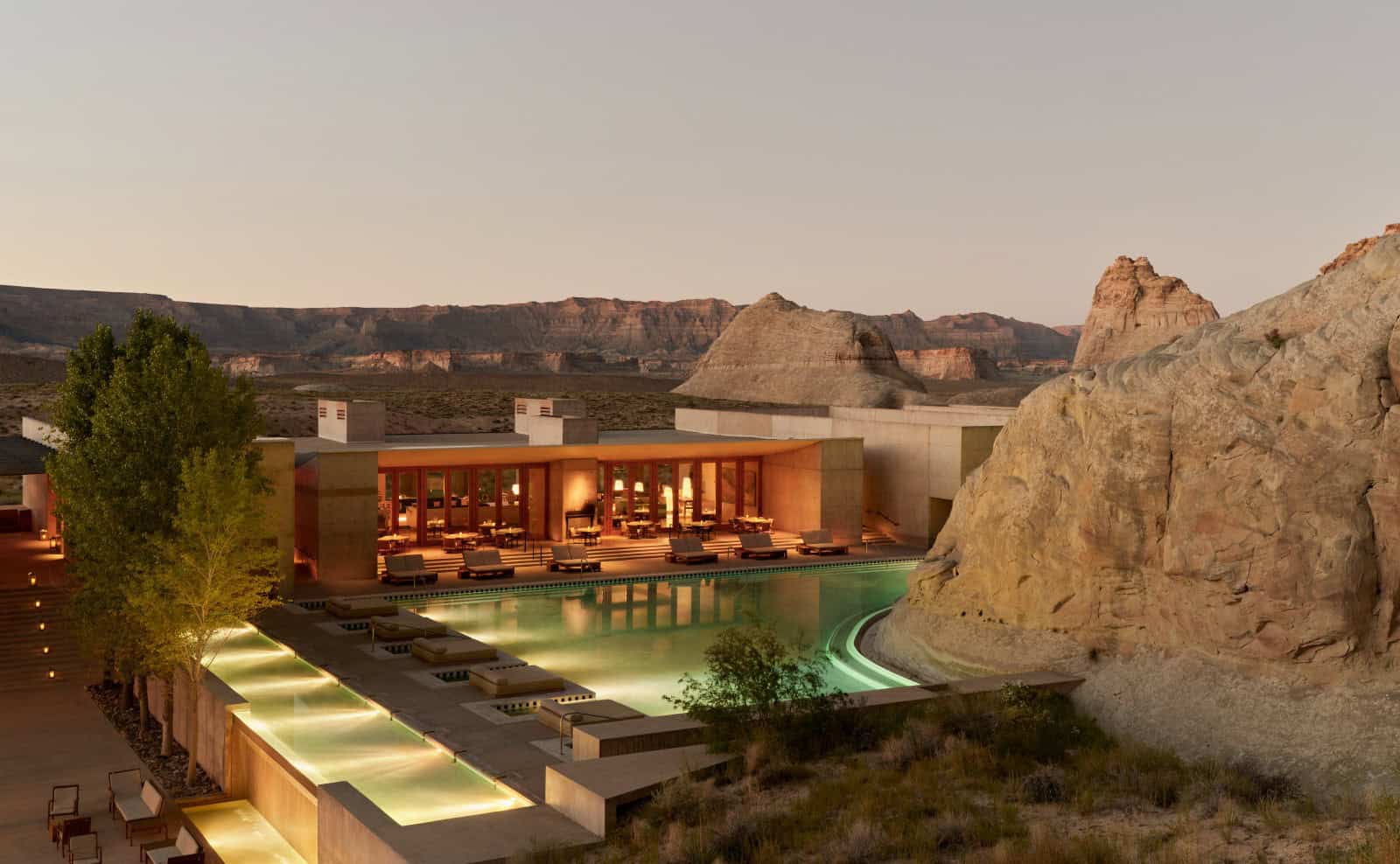 Amangiri’s desert calm shows how remote hotels can turn distance, silence, and design into unforgettable luxury. Image Courtesy: Amangiri, Glen Canyon National Recreation Area of Utah, USA