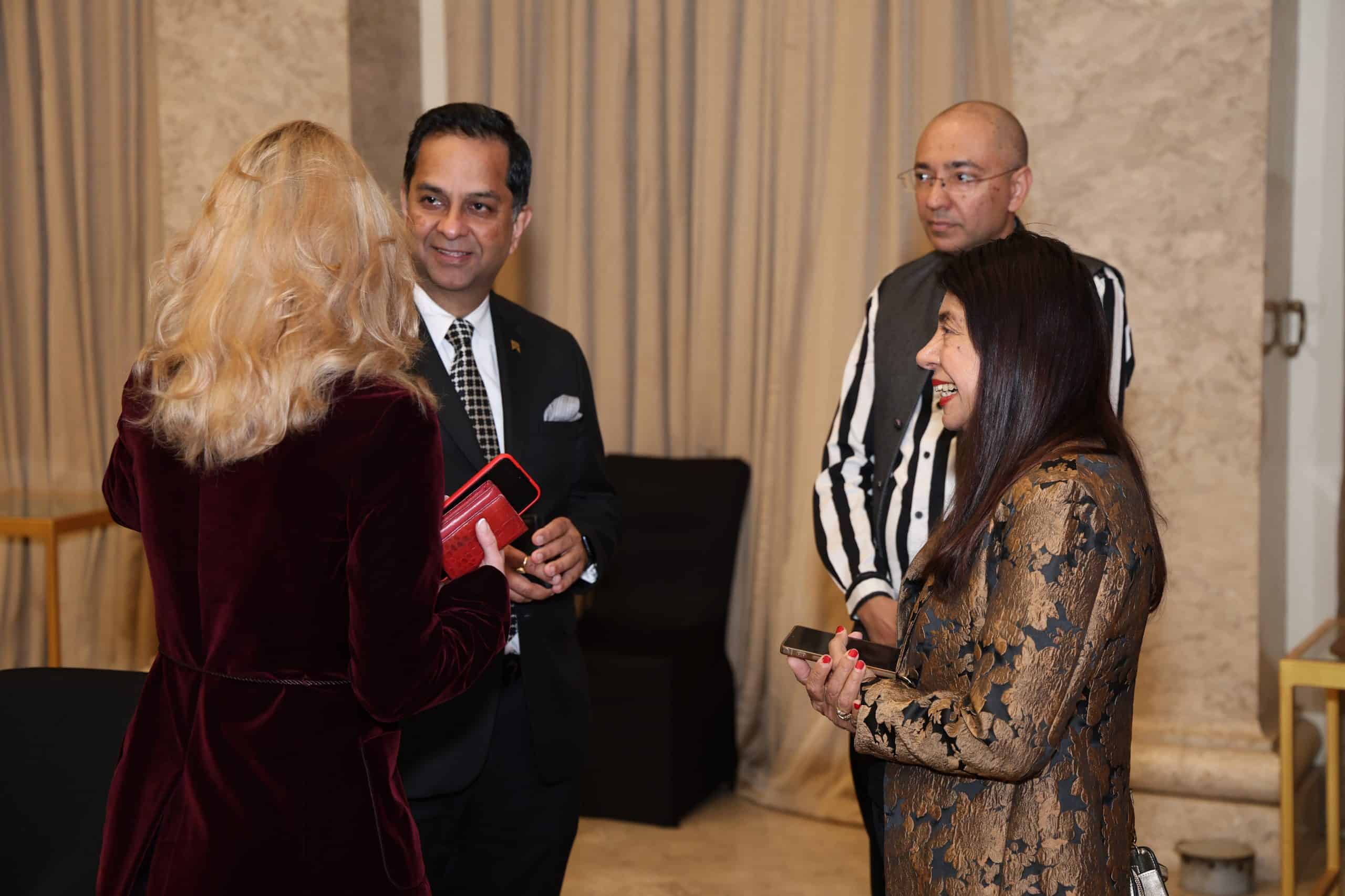 The evening concluded with a networking dinner