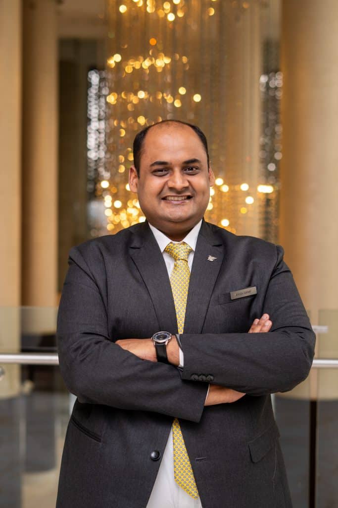 Ayush Saraf, Training Manager, JW Marriott Hotel Bengaluru