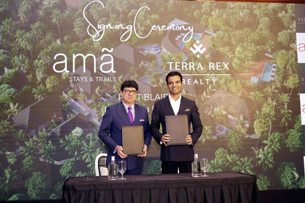 IHCL signs a Cluster of amã Stays & trails Bungalows in Port Blair