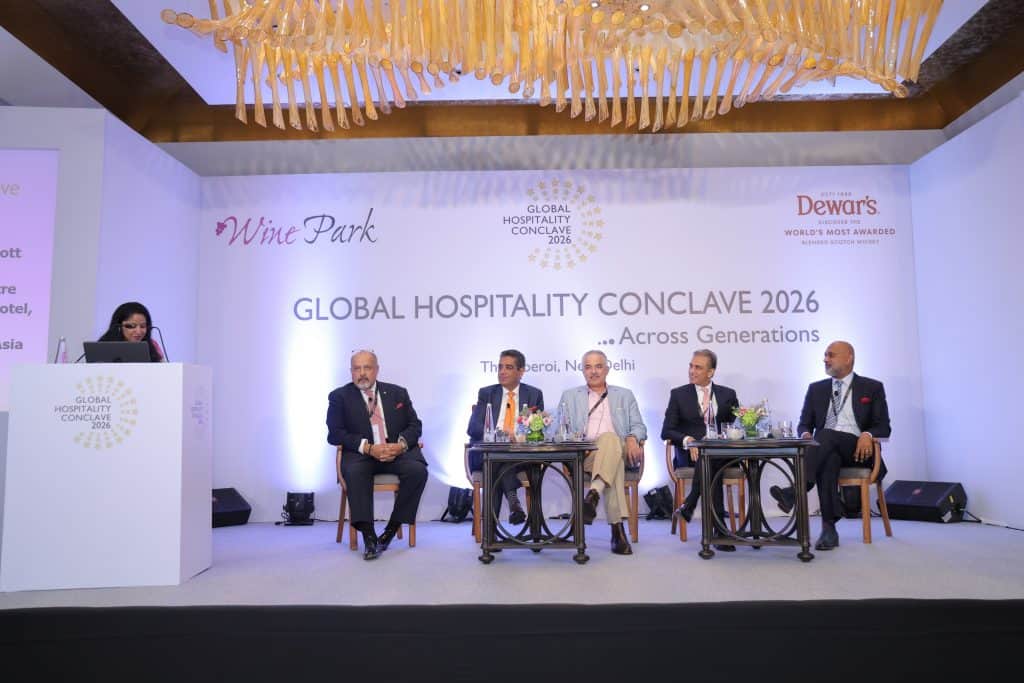 Mohit Narula, COO- The Oberoi Group moderating a session with Oberoi Alumni - Wider Spectrum