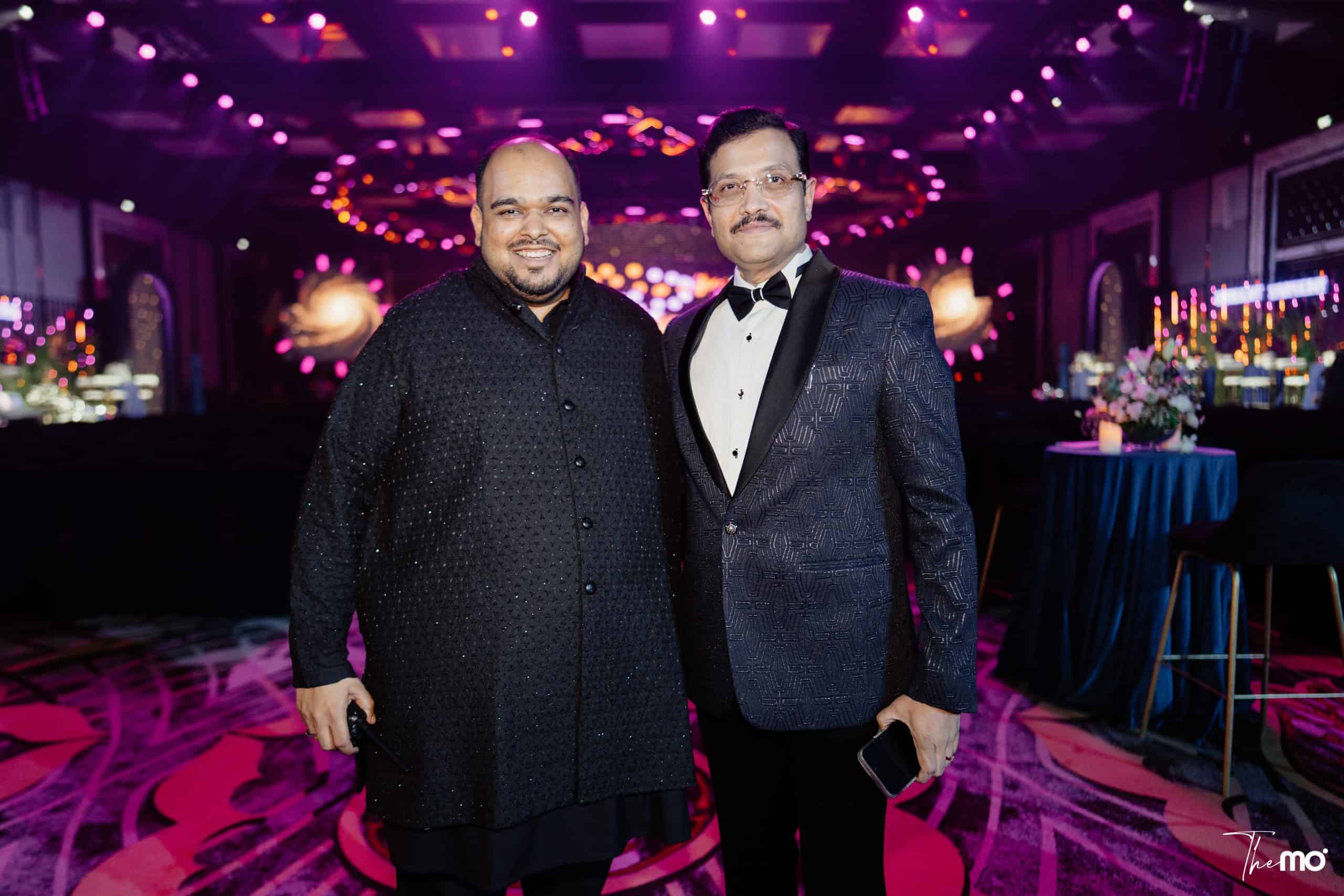 KKings Events’ Founder and CEO, Monil Shah, with Vinay Jain, Chairman of JITO