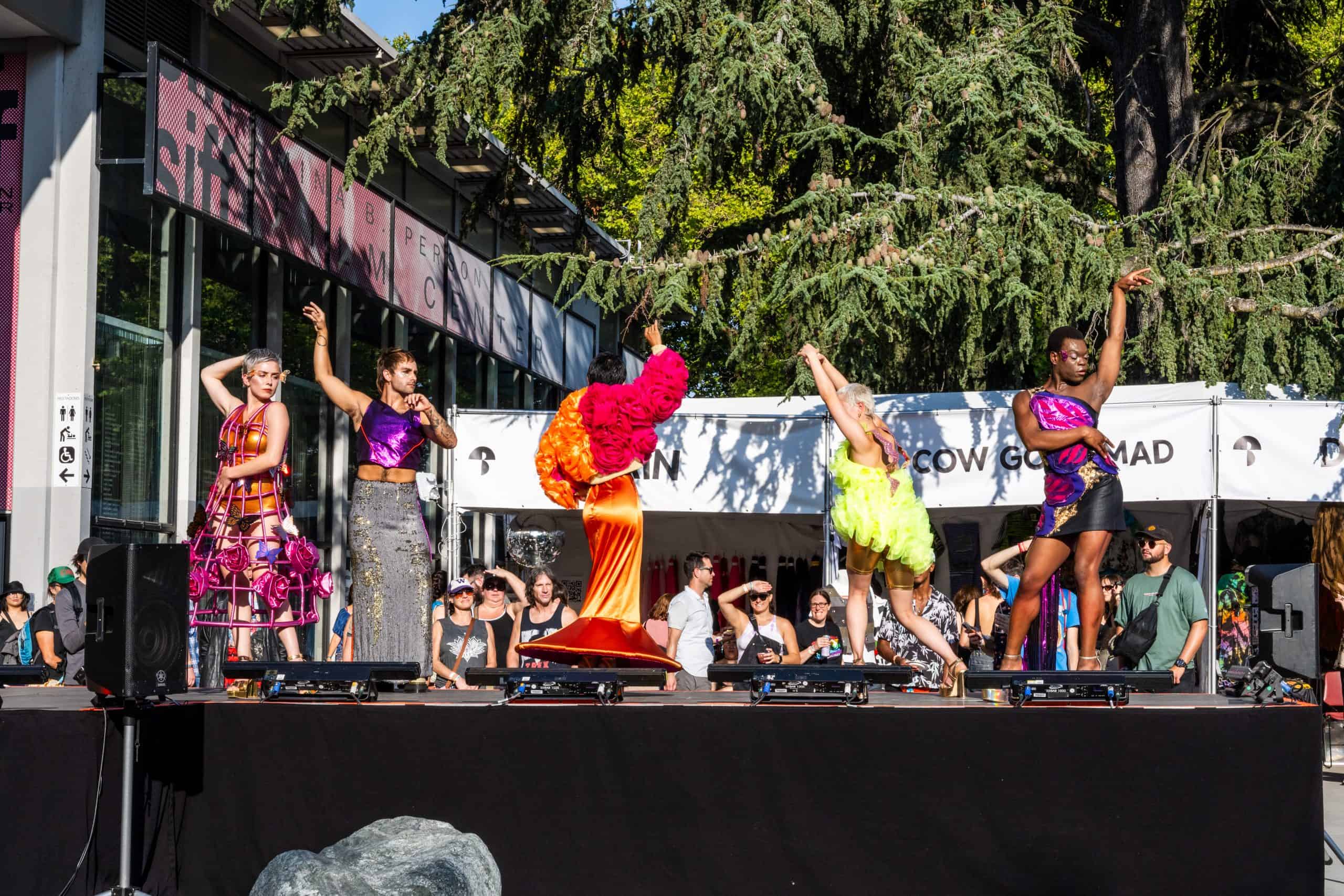 Bold dance, colour and movement bring a summer cultural performance alive
