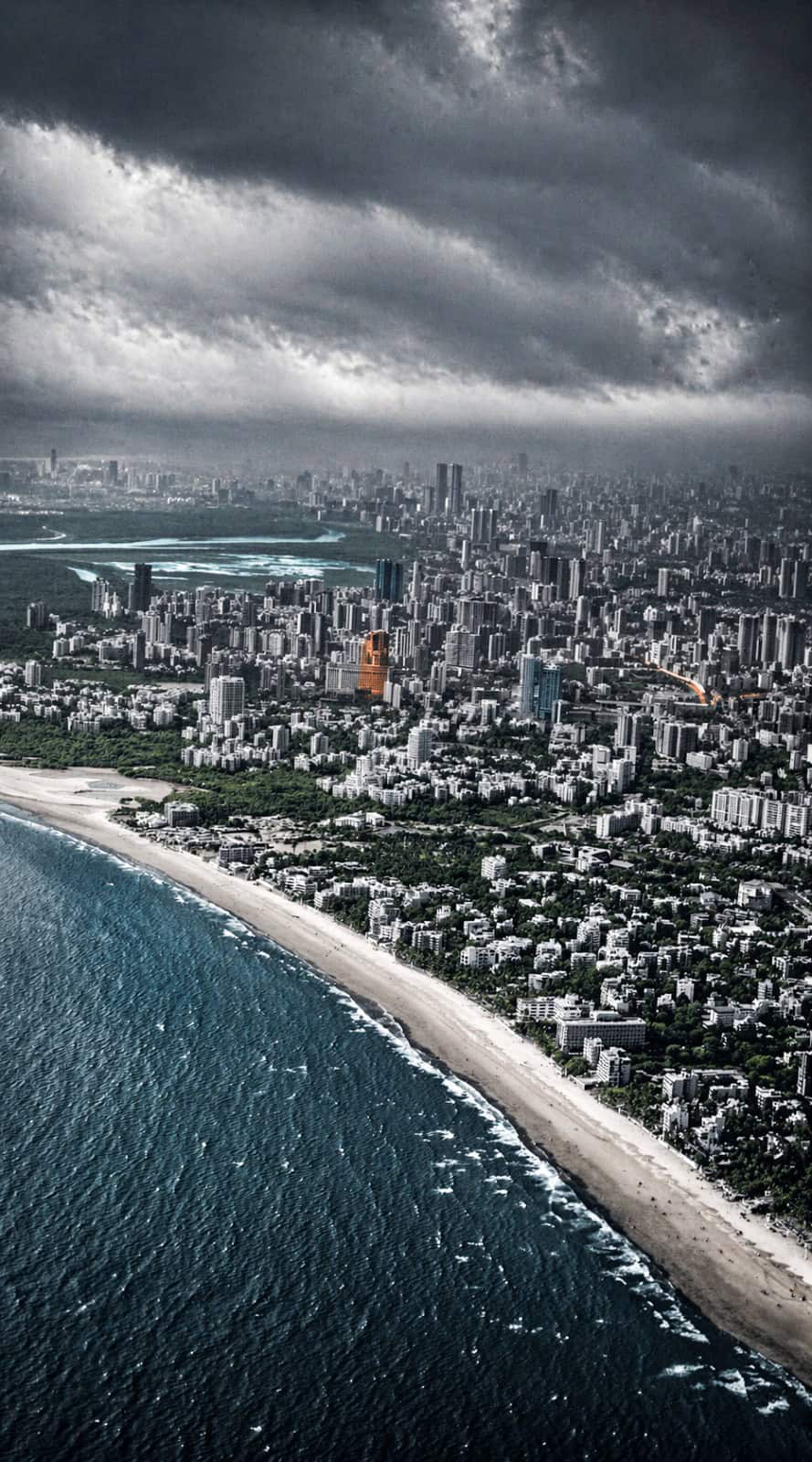 Aerial View of Mumbai. Courtesy: Aman Uttam, Pexels