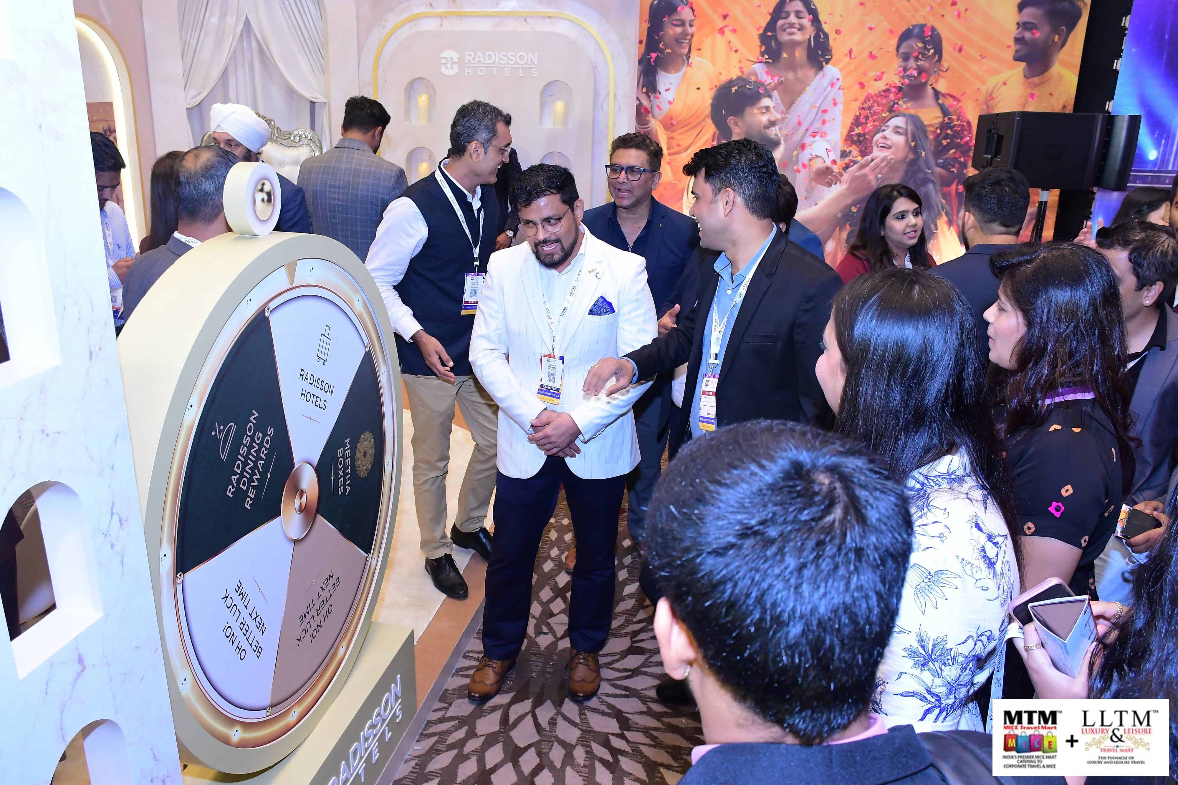 A fun and interactive session at the Radisson Hotel Group’s Wheel of Fortune