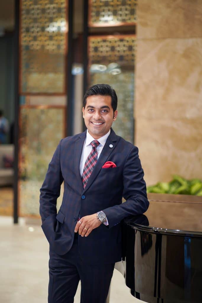 Subham Saha, Director of Catering Sales, Sheraton Grand Bangalore Hotel at Brigade Gateway