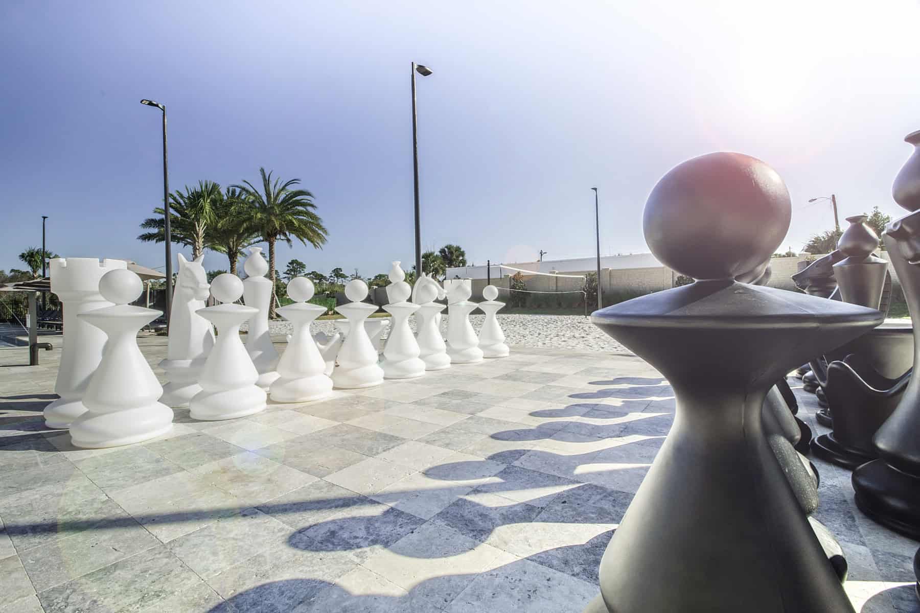 Huge Chess Board in Magic Village. Courtesy: Experience Kissimmee