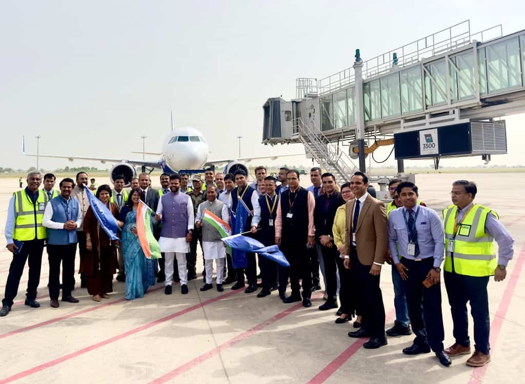 IndiGo becomes the first airline to commence operations from Noida International Airport