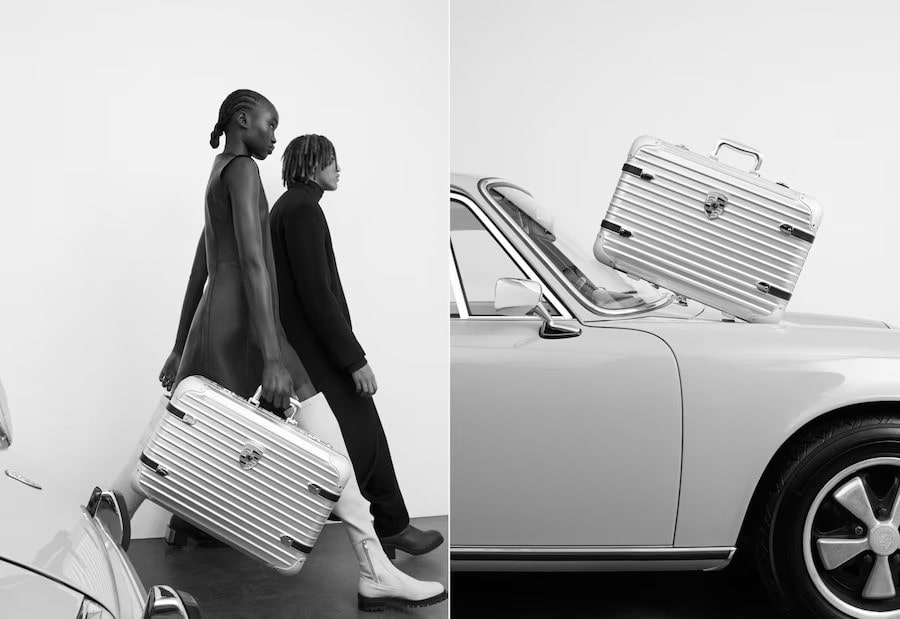 RIMOWA x Porsche Carry Case Pepita