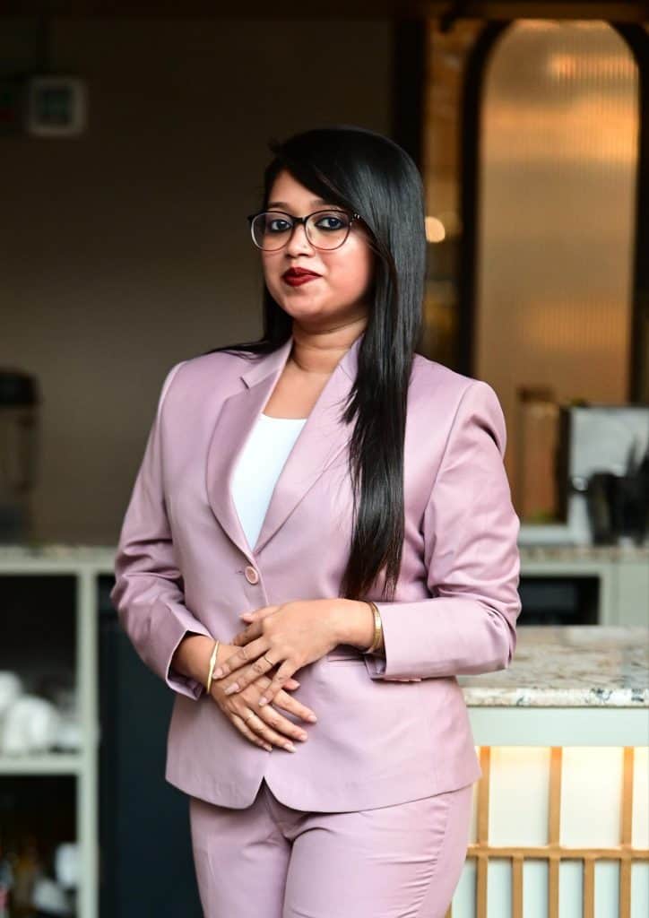 Sriparna Das, Assistant Food & Beverage Manager, Hyatt Centric Ballygunge Kolkata