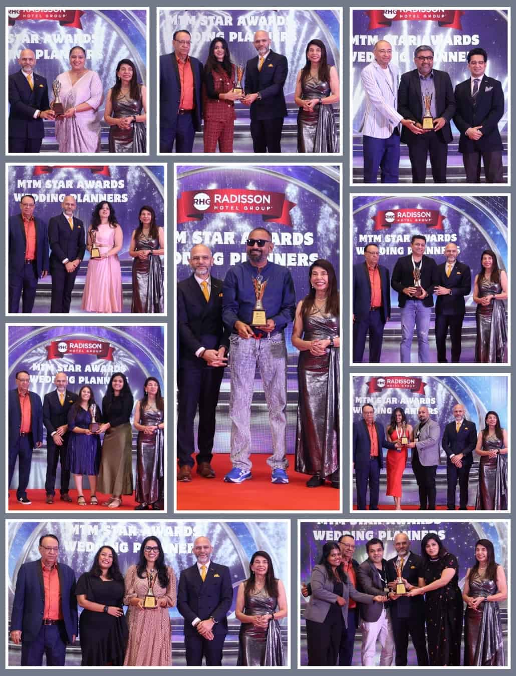 Winners of Wedding Planners awards