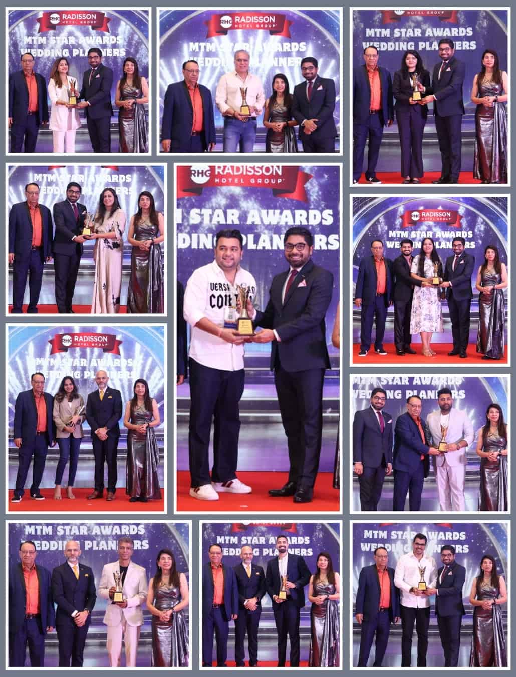 Winners of Wedding Planners awards