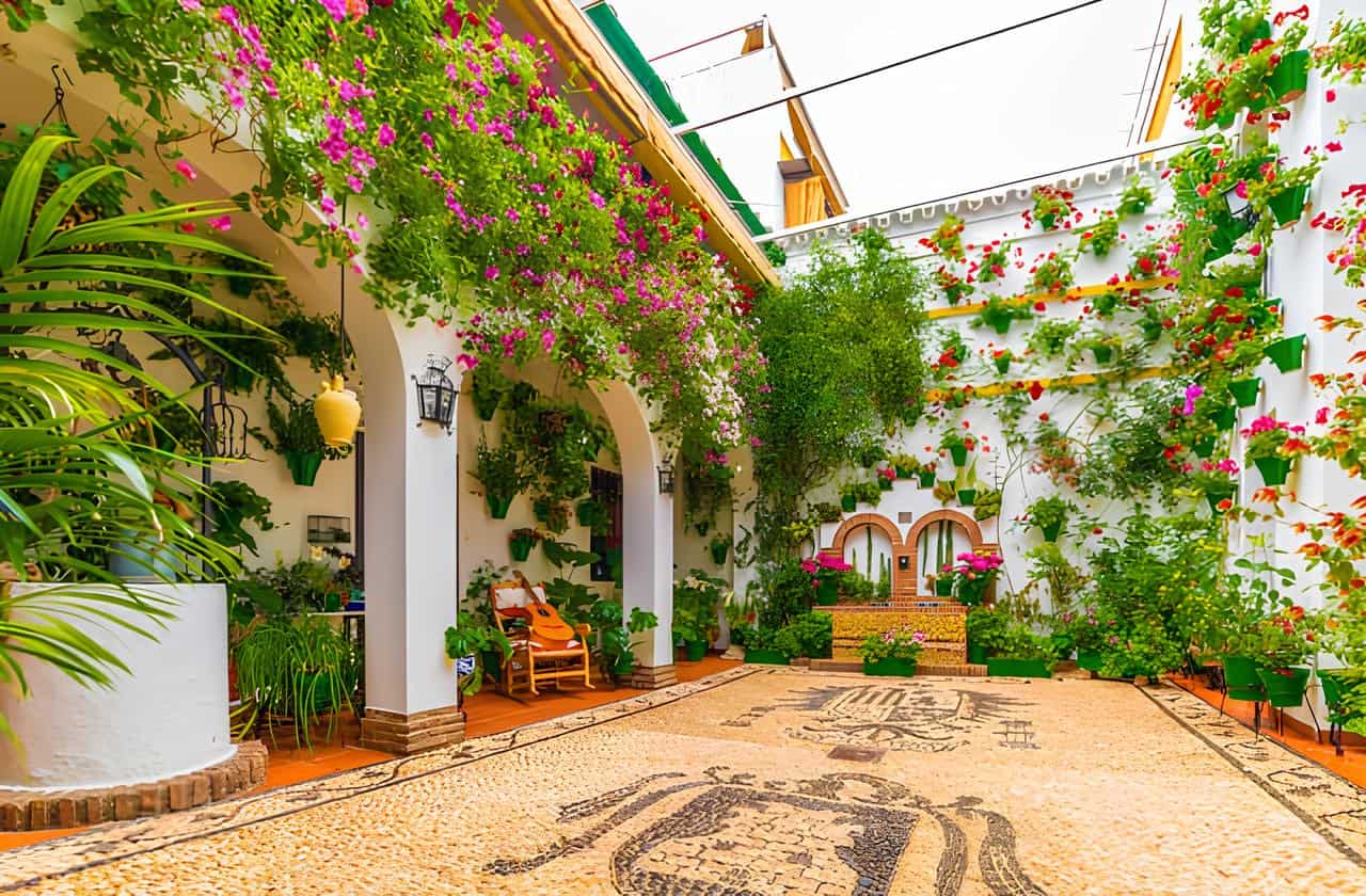 Cordoban Patio. Image courtesy: Living Tour