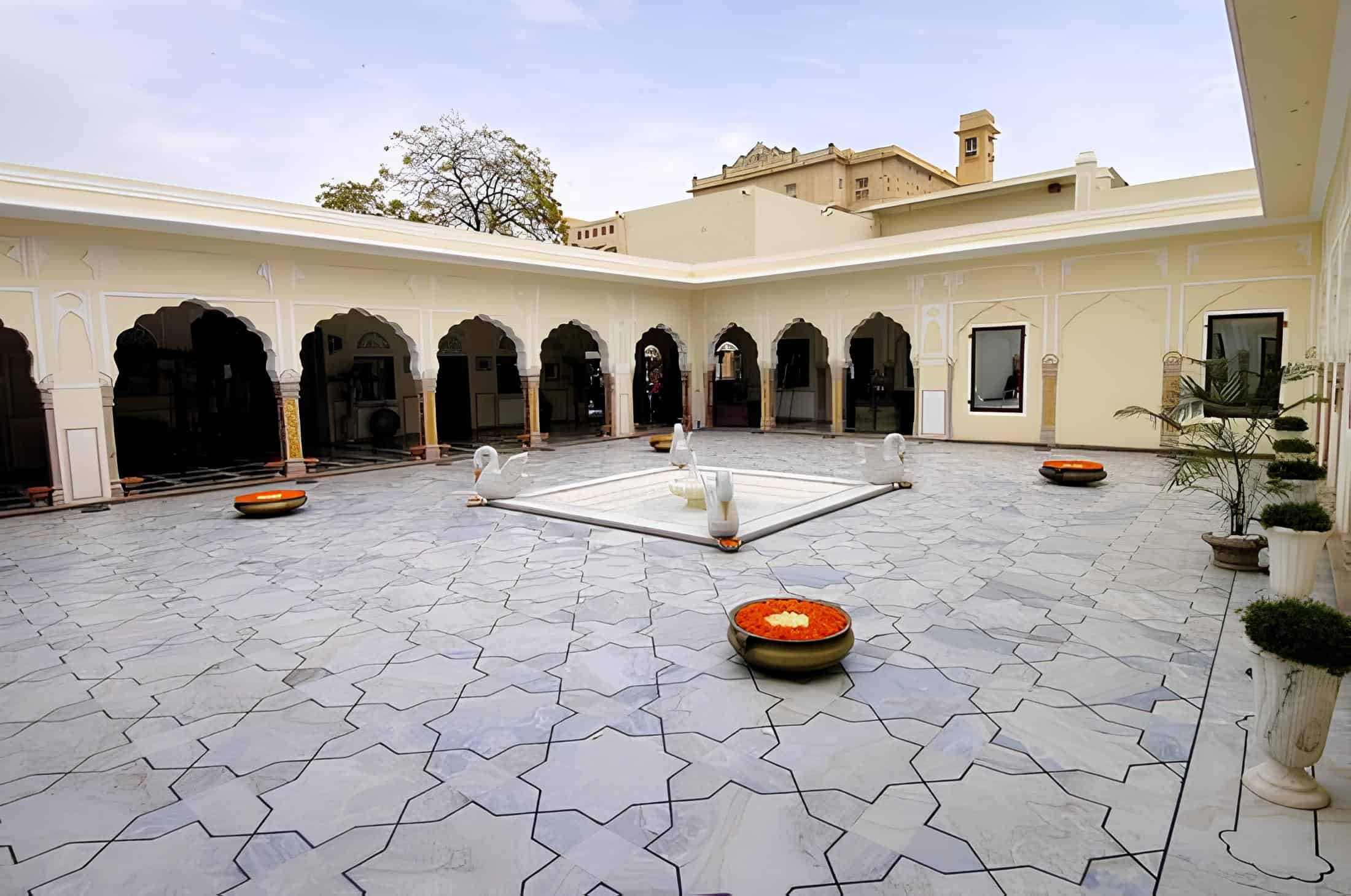 Courtyard Moti Chowk, The Raj Palace, Jaipur