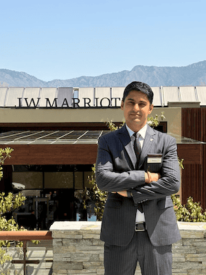 Shiva Kalra, Associate Director of Food & Beverage, JW Marriott Mussoorie Walnut Grove Resort & Spa