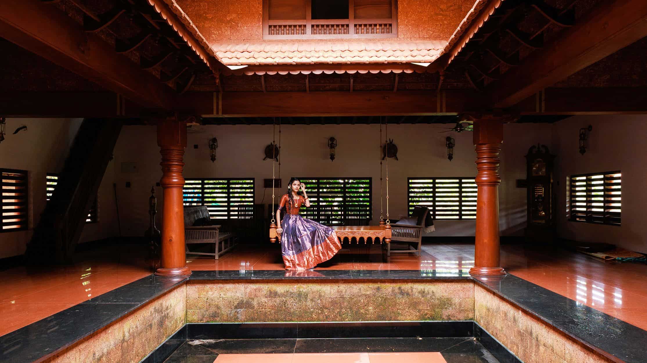 Traditional nalukettu house, Kerala. Image courtesy: Buildofy
