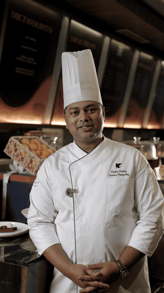 Chef Saikat Sarkar, Executive Pastry Chef, JW Marriott New Delhi Aerocity