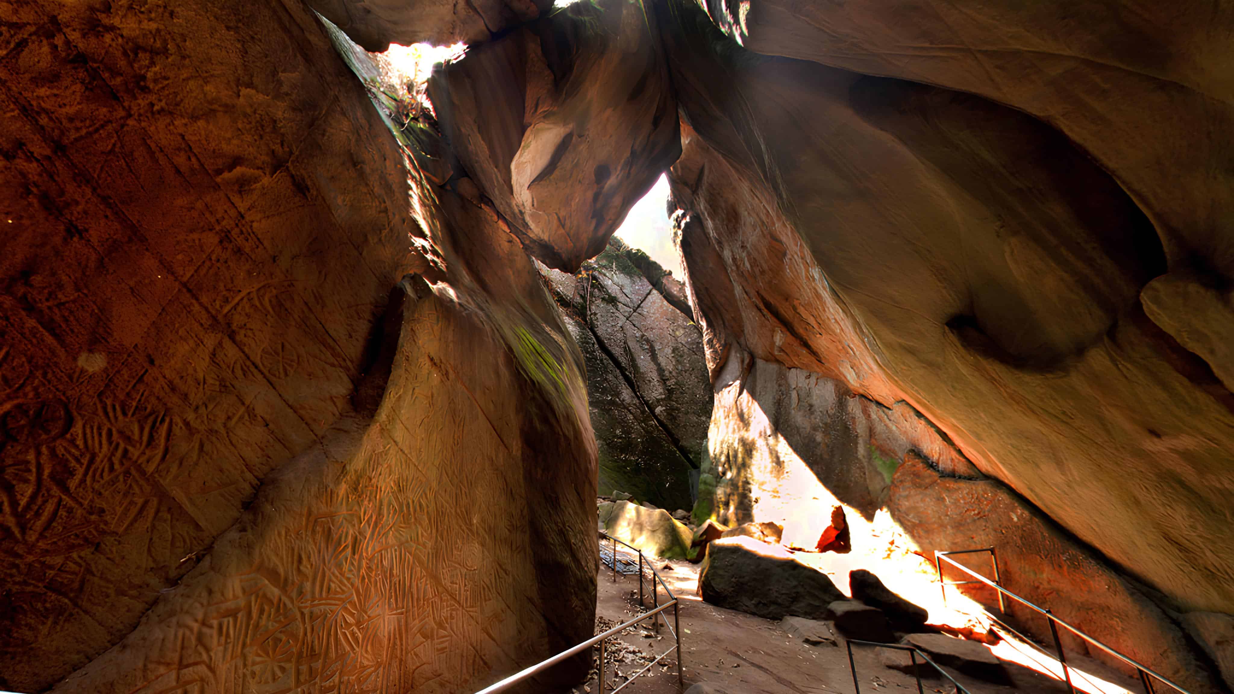 | SBM Global News Stone carvings at Edakkal Caves Image courtesy Lantern Stay