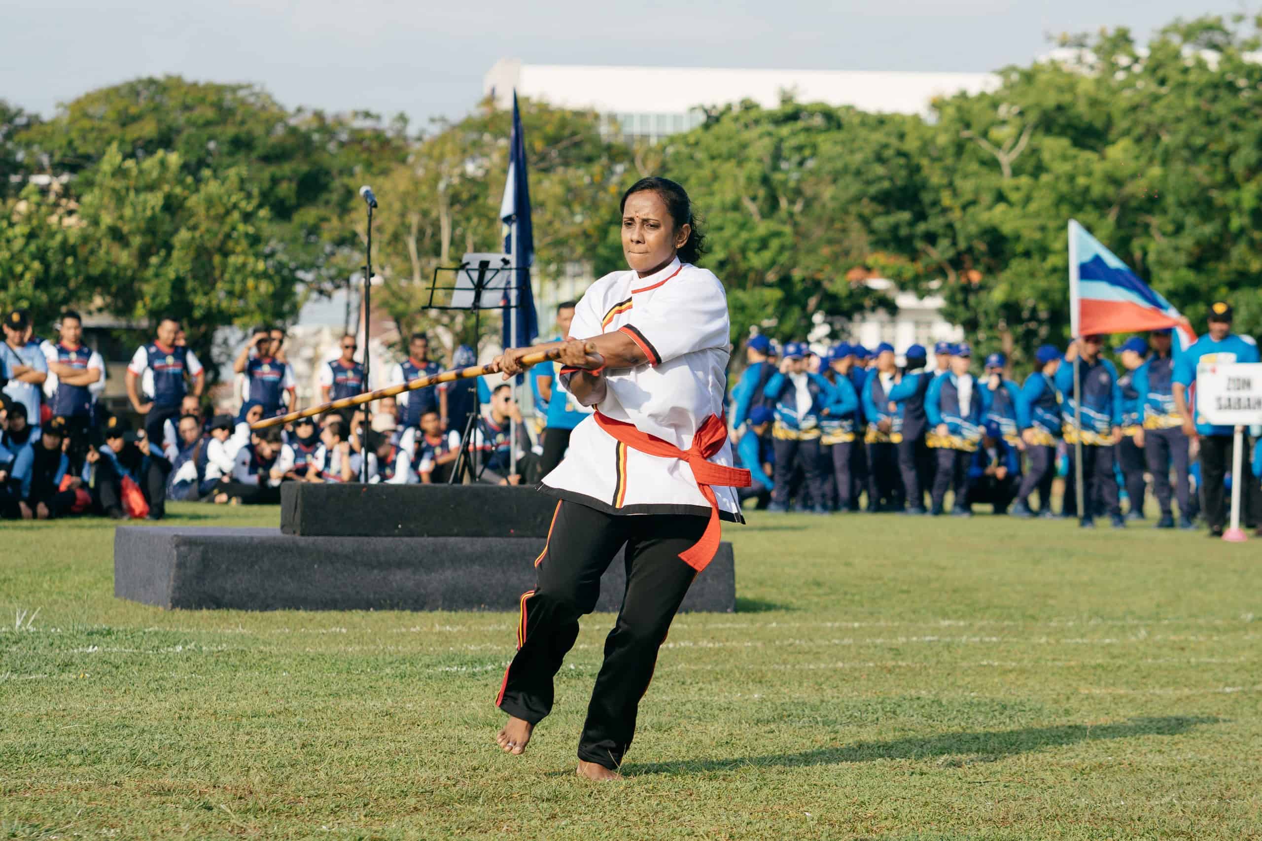 Silamabam Perfomance. Image Courtesy: Nirmalan Sugumaran via Pexels