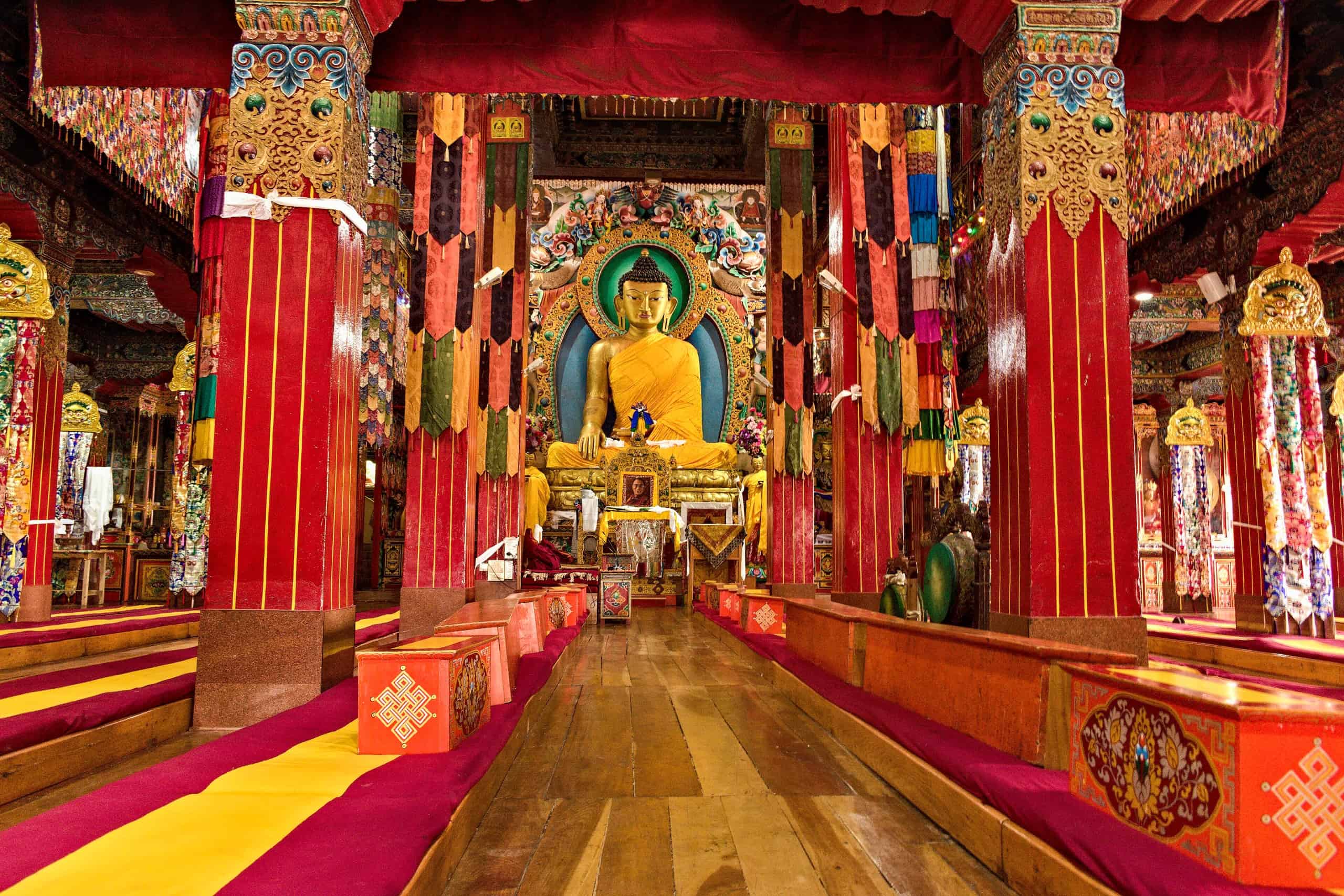 Sacred Monasteries For Mindful Travel. Image Courtesy: Rahul Sharma via Wikimedia Commons
