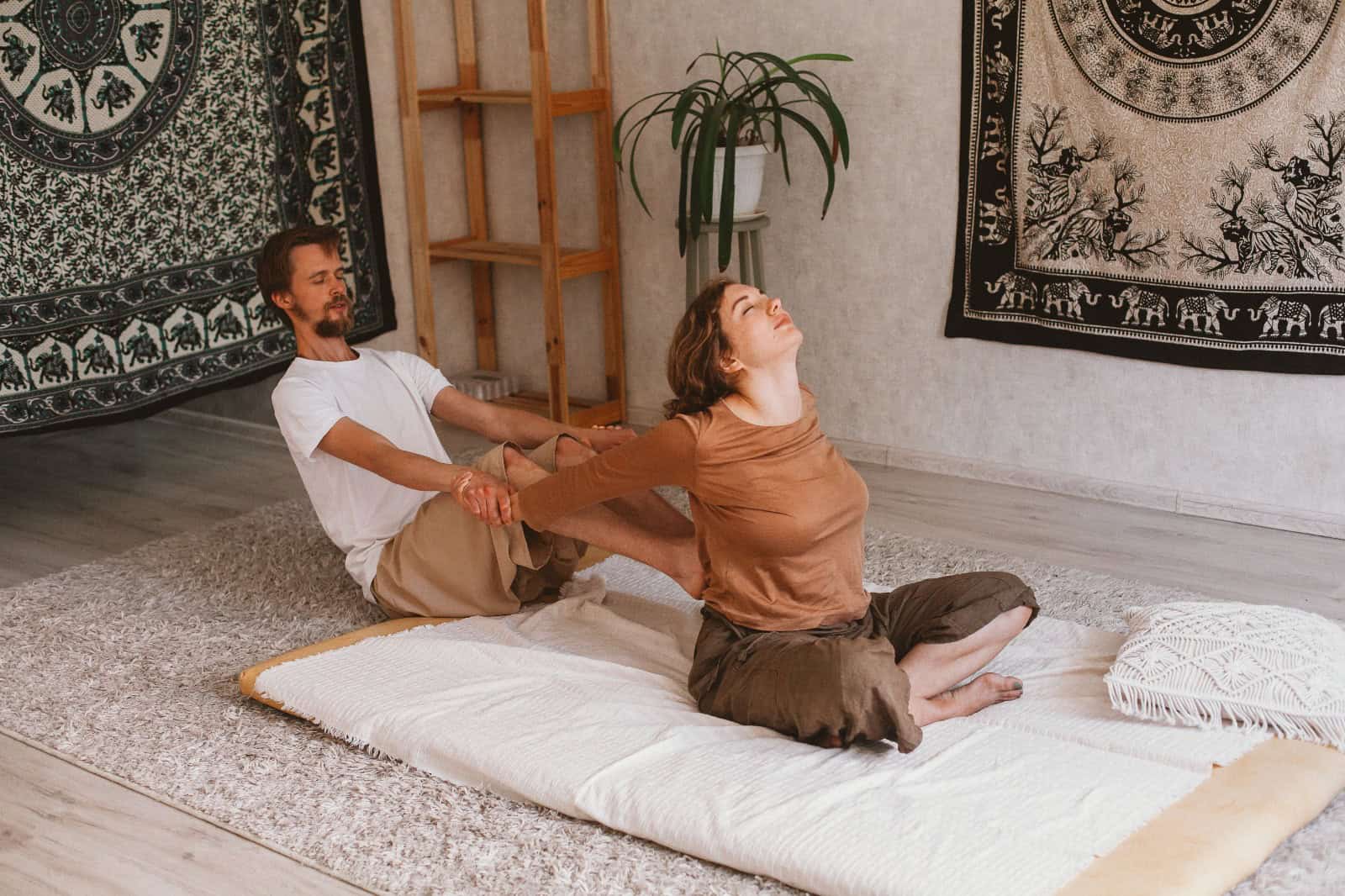 Yoga Stretch Session. Image Courtesy: Diana Light, Pexels