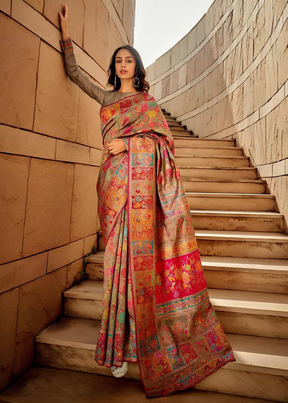 | SBM Global News cloth becomes a portable sensory environment Image courtesy Mirraw Textile Journey