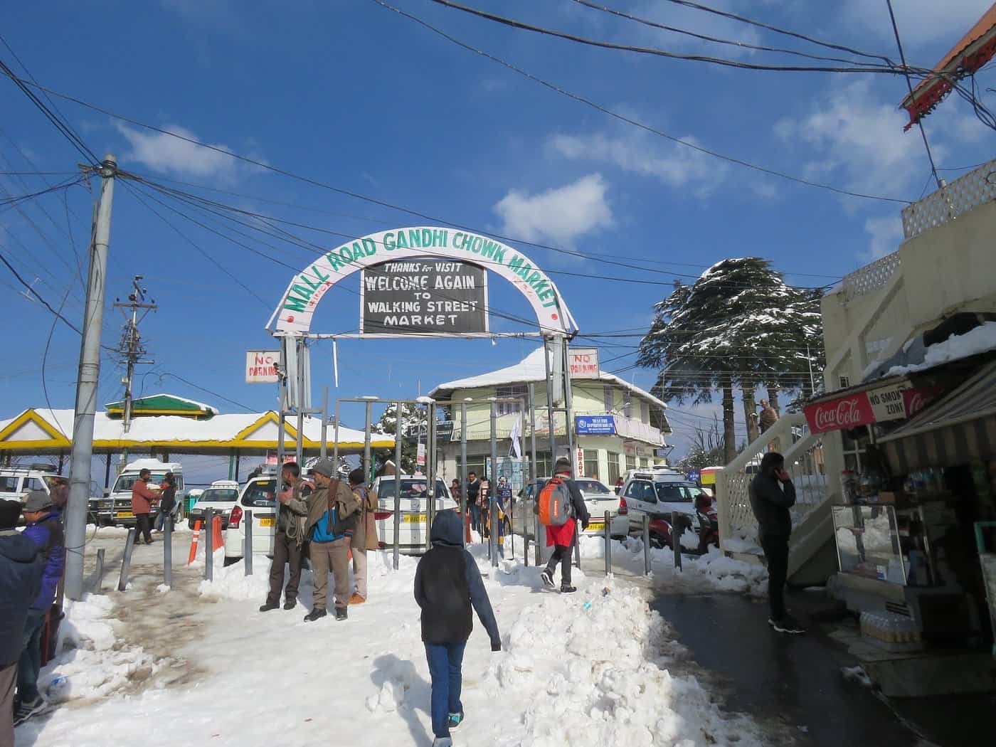 Dalhousie's Gandhi Chowk