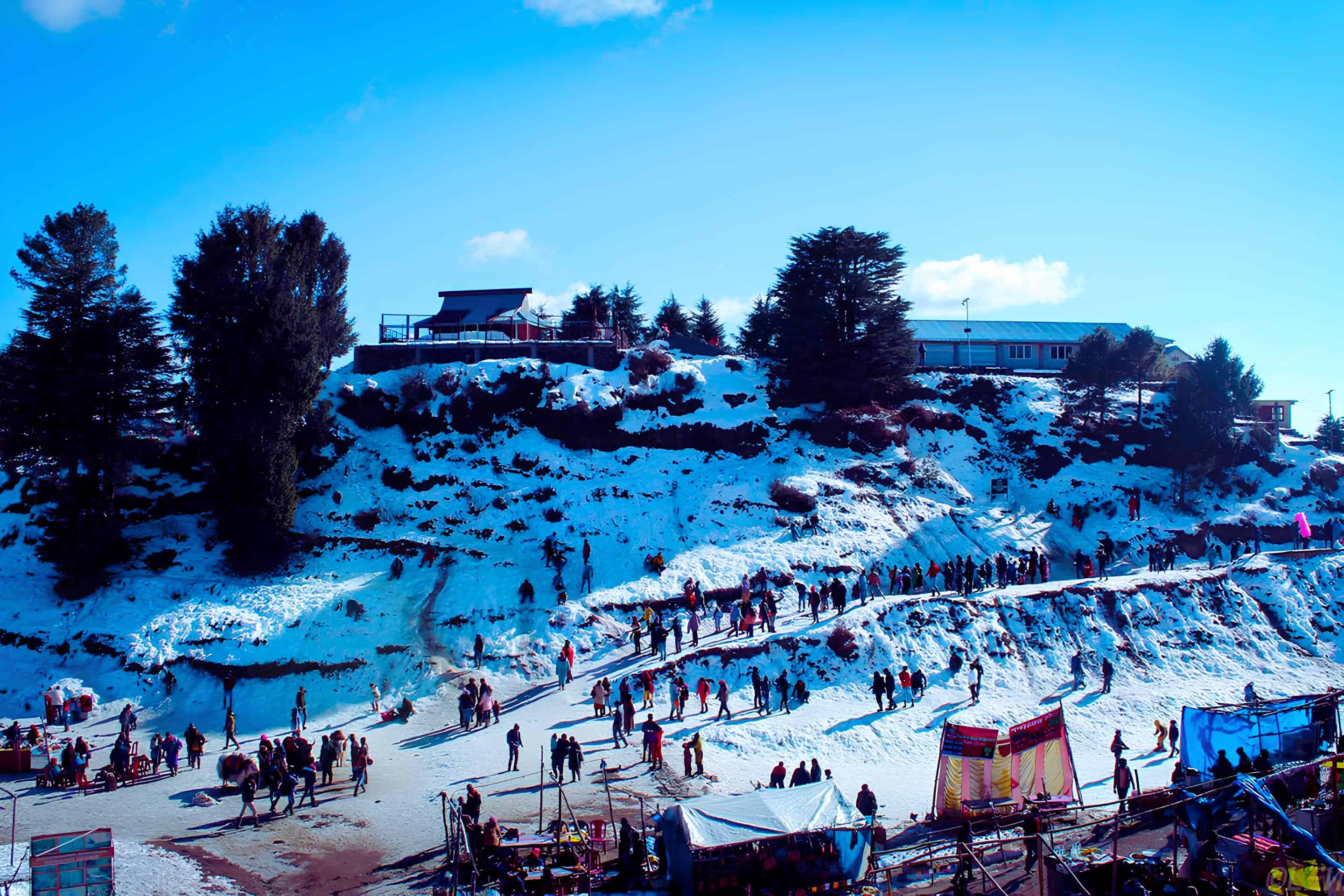 Kufri in winter. Image courtesy: Shimla Tourism