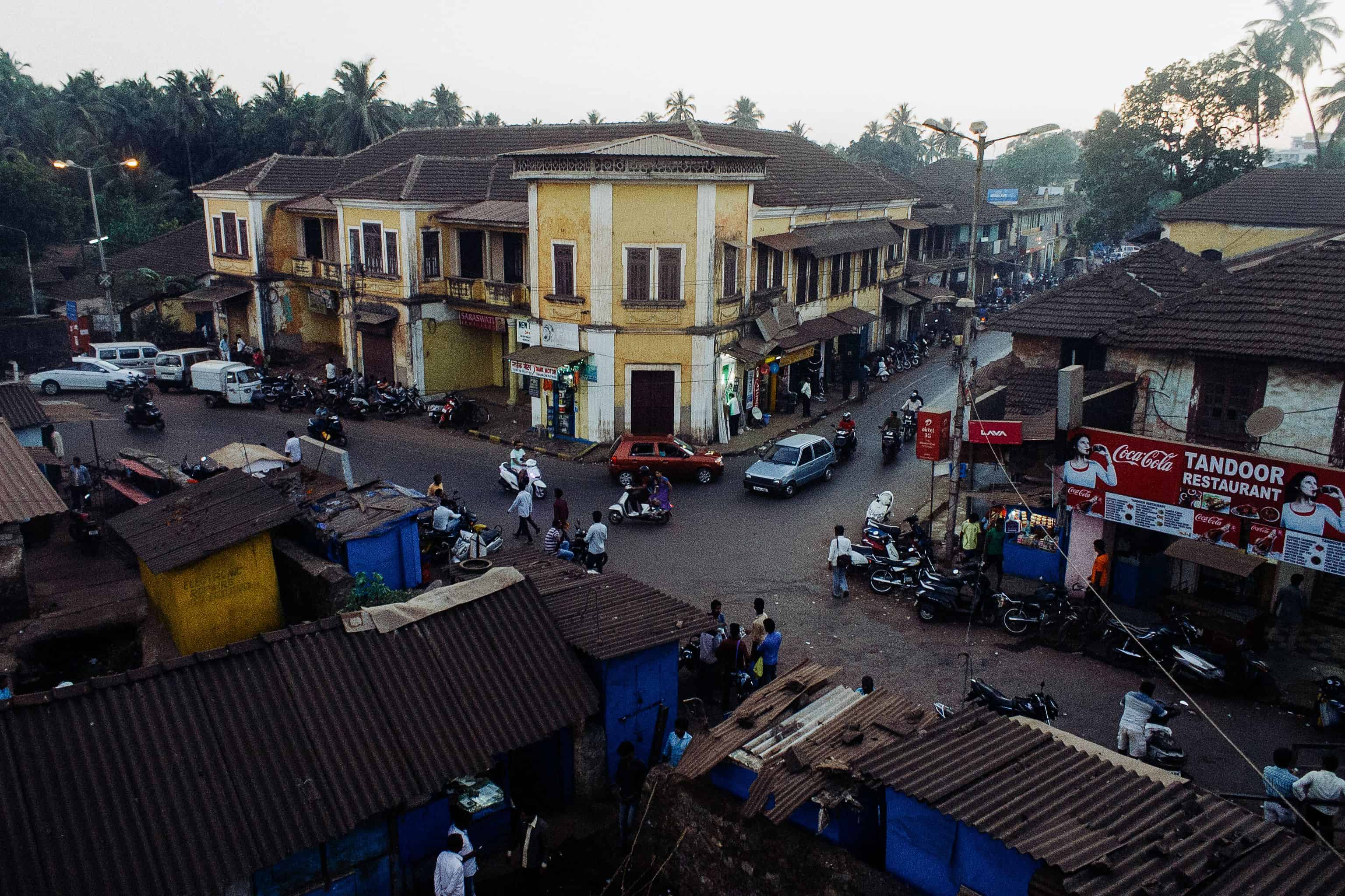 Bustling Old Goa. Image courtesy: Plato Terentev