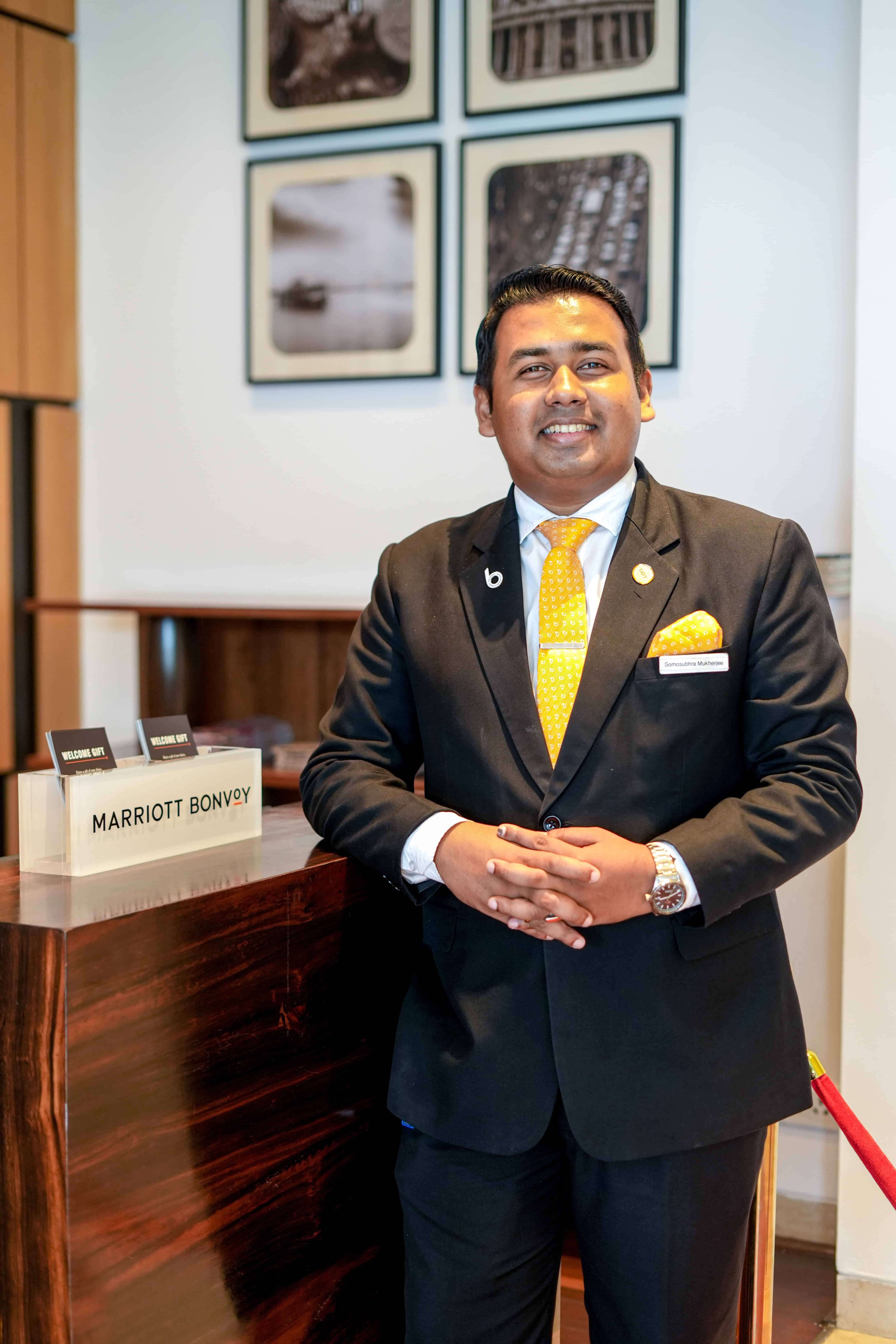 Somosubhra Mukherjee, Front Office Manager, Fairfield by Marriott Kolkata and Ozone Convention Centre