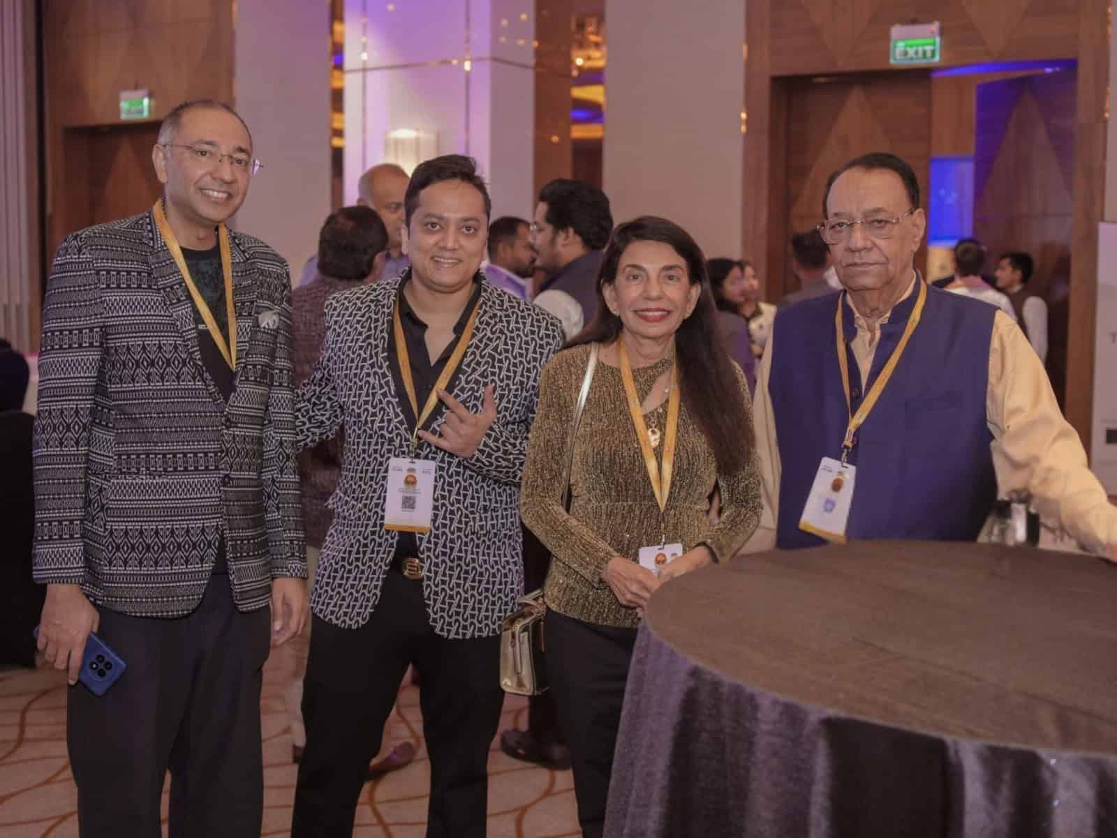 L-R: Arjun Gill, CEO, Today’s Traveller, Safal Satish Saalwar, VP-Sales and Alliances, Today’s Traveller, Kamal Gill, Executive Editor, Today’s Traveller & MD, Gill India Concepts and Kewal Gill, Chairman, Gill India Concepts, at the 56th FHRAI Annual Convention Ananta Kashi