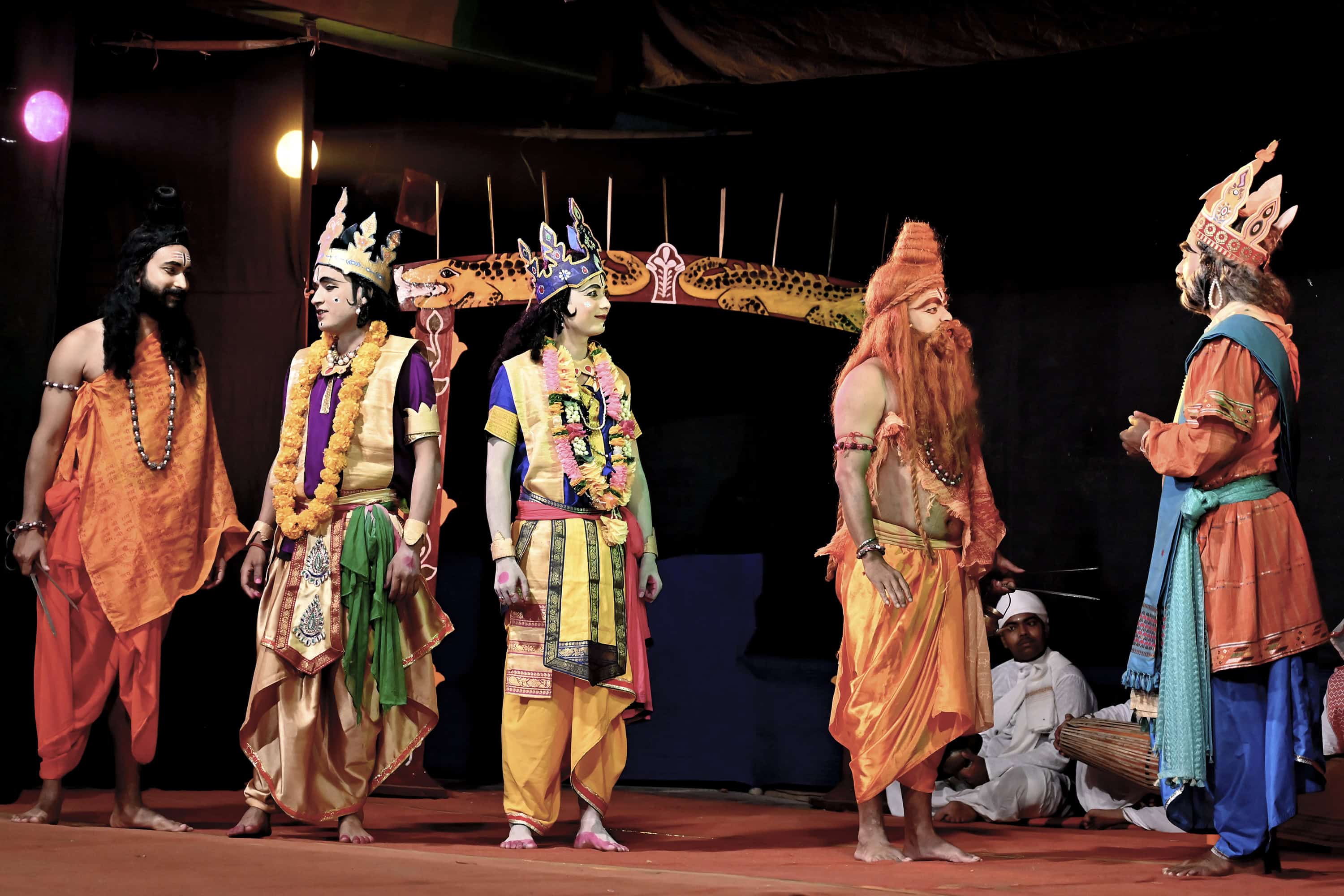 A Bhaona Performance. Courtesy: Wikimedia Commons