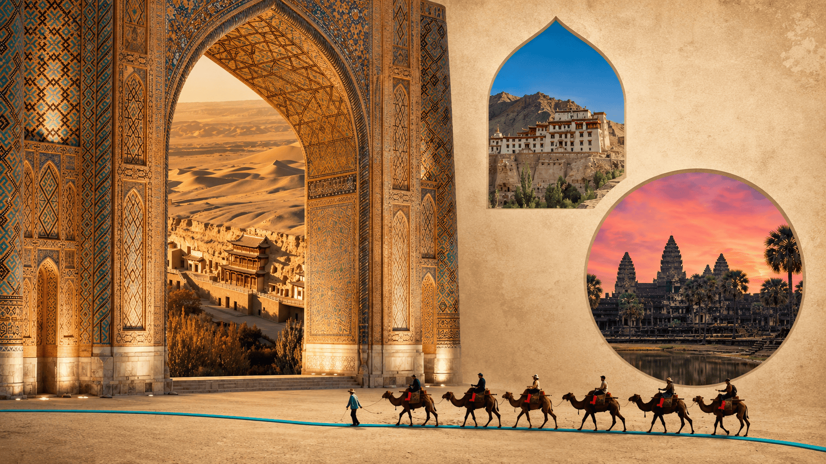 The Extraordinary Sacred Legacy of Silk Routes