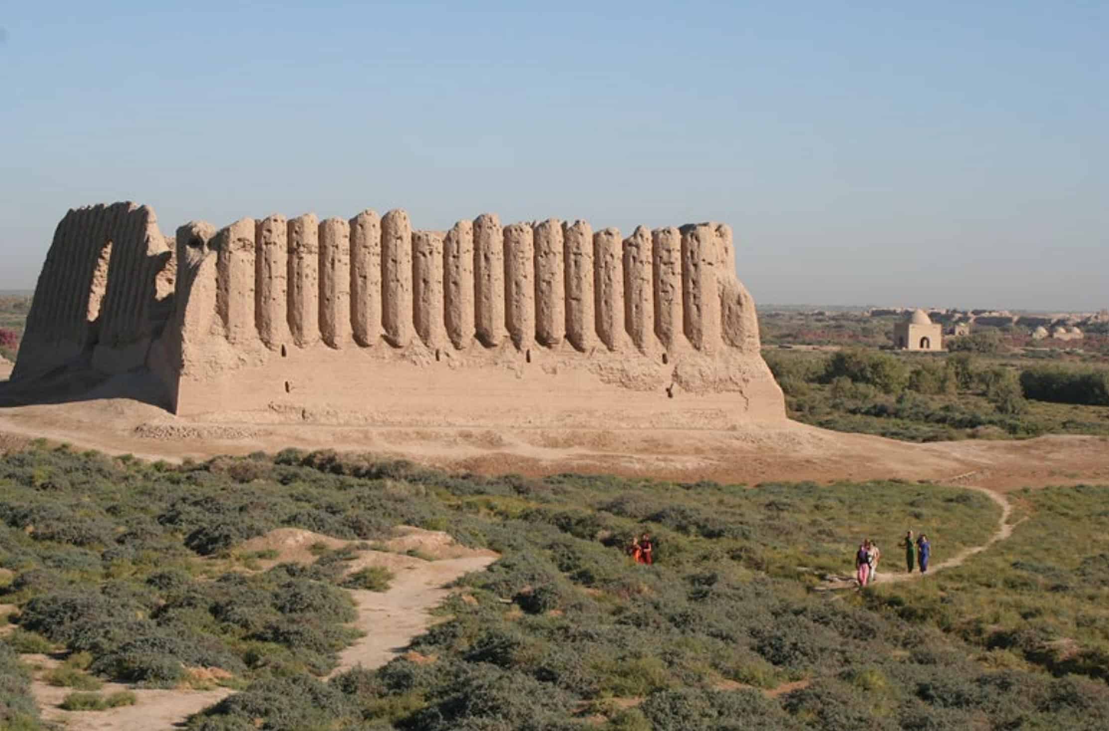 Great Kyz Kala, Merv, Turkmenistan. Image courtesy: Wikipedia