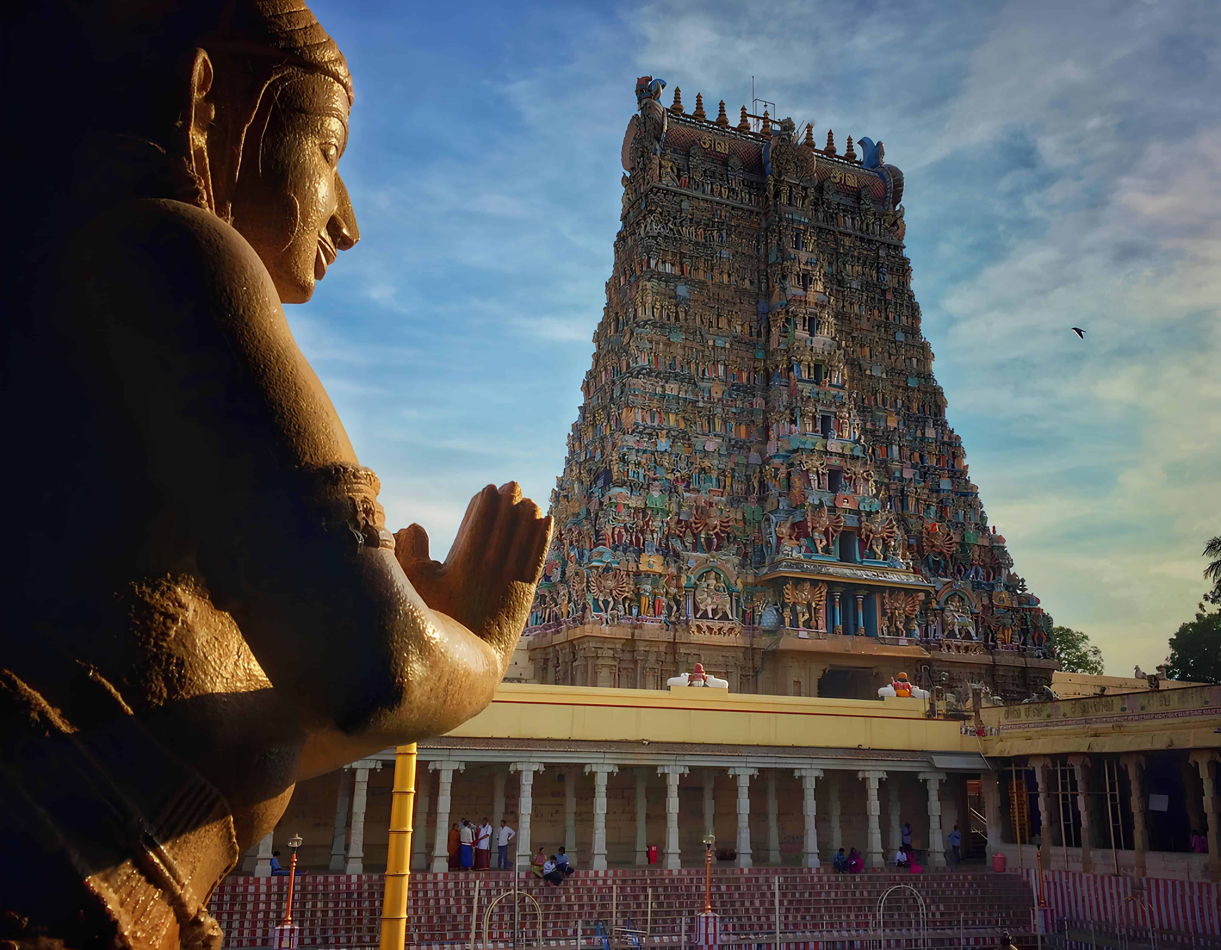 Meenakshi Amman temple, Madurai. India. Image Courtesy: Siddharth Dasari, Flickr